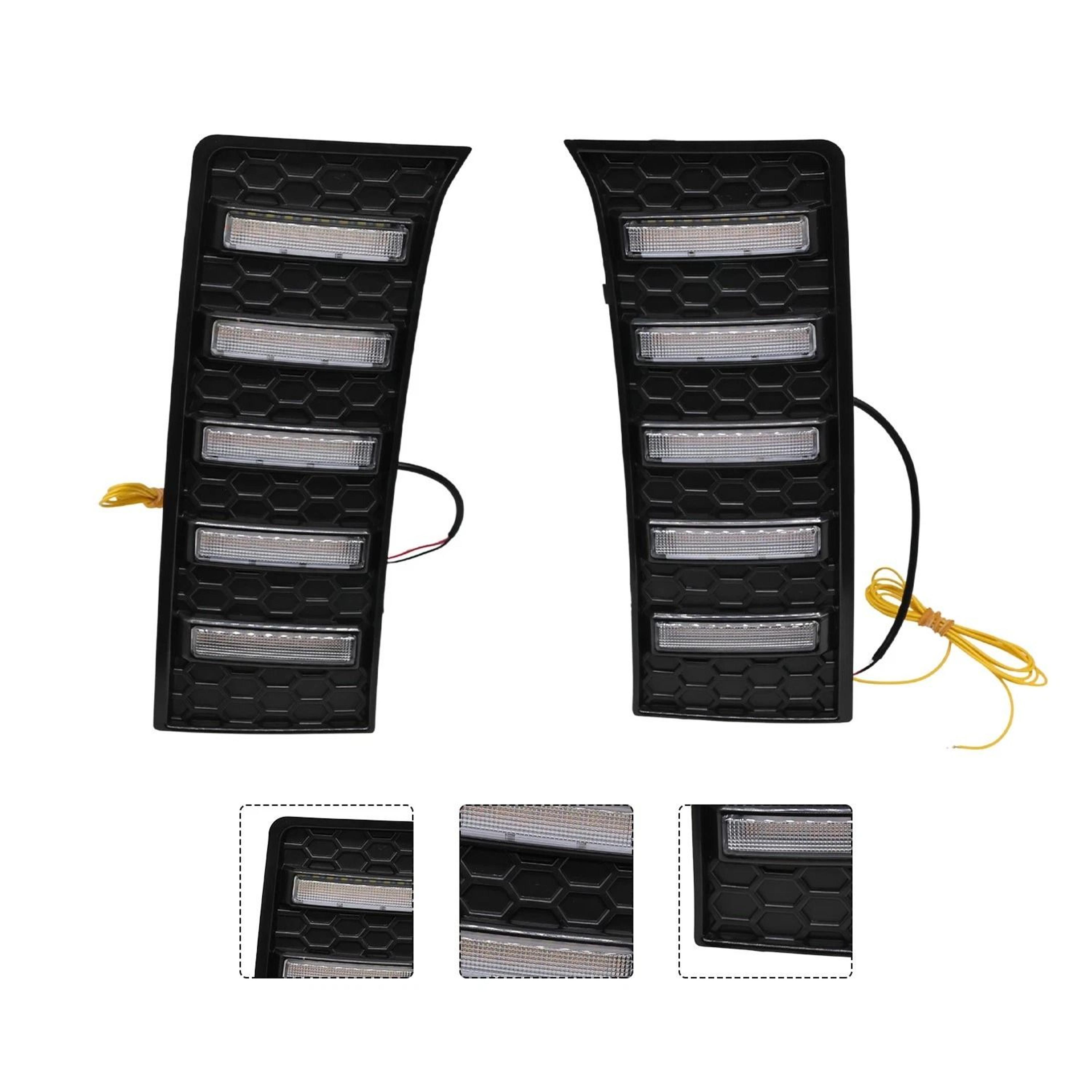 Toyota Tundra LED Fog Lamp DRL Turn Signal Lights 6