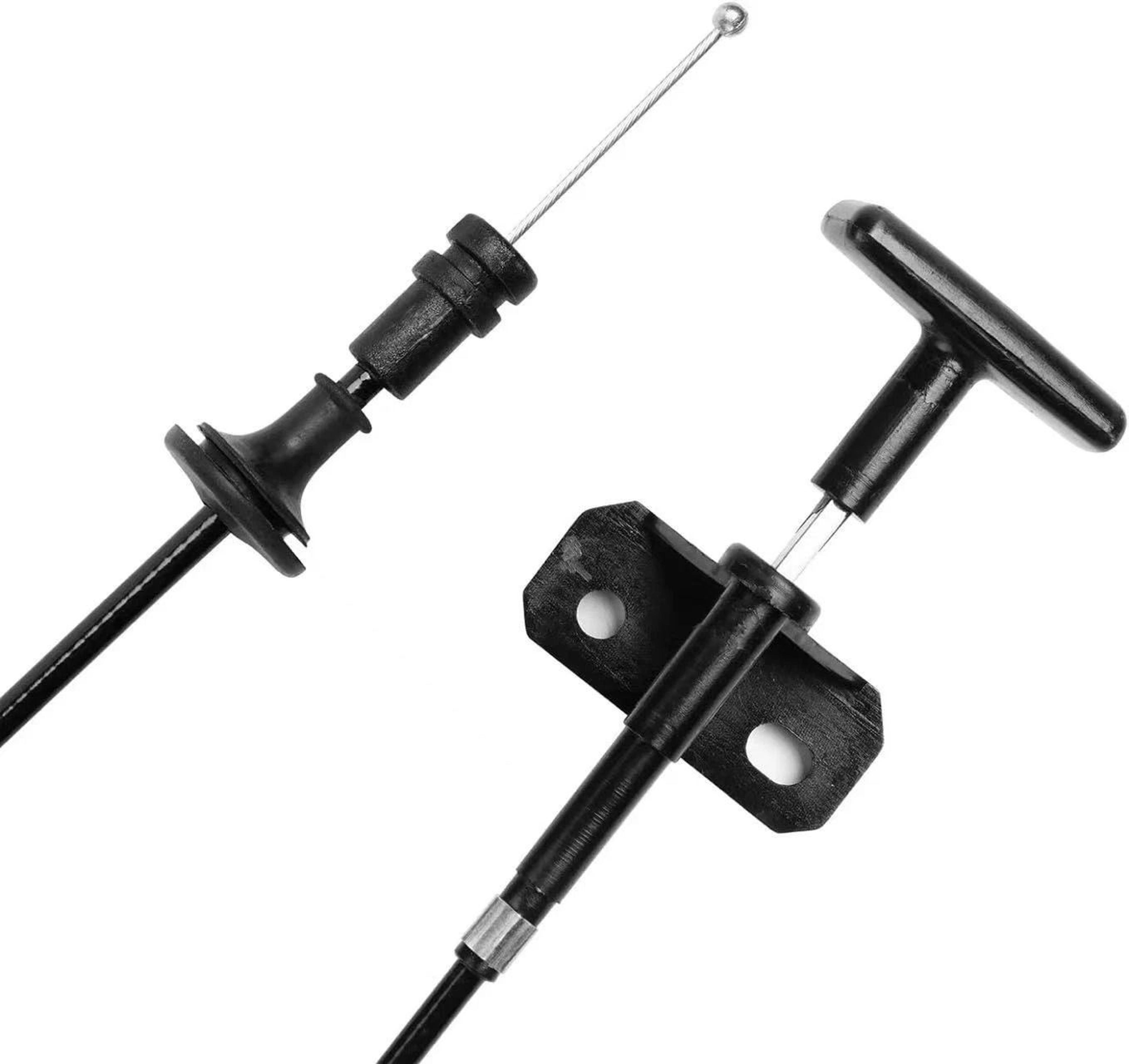 Chevy Hood Release Cable With Pull Handle 2