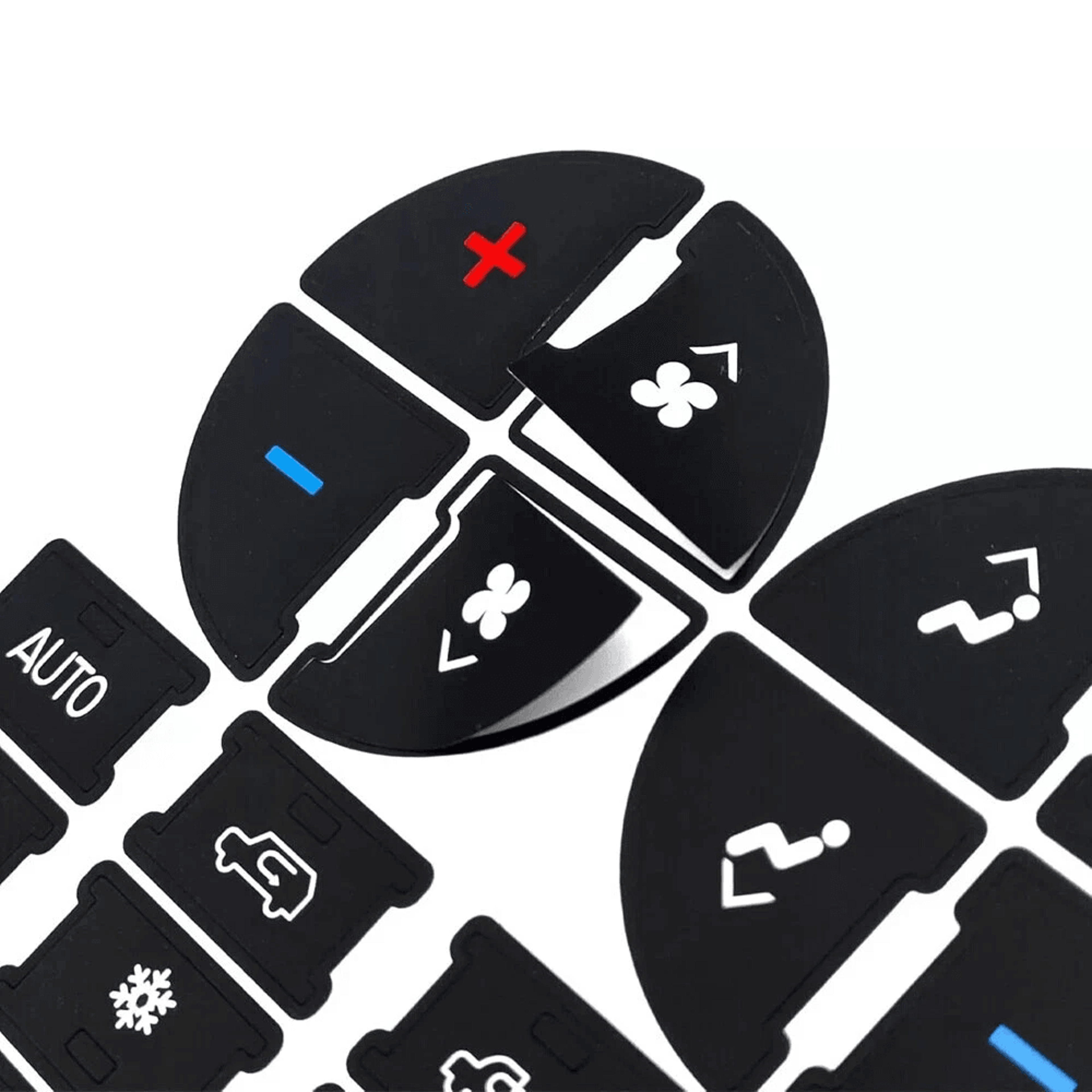 Chevy GMC HVAC Climate Control Button Stickers AC Dash Repair Kit 5
