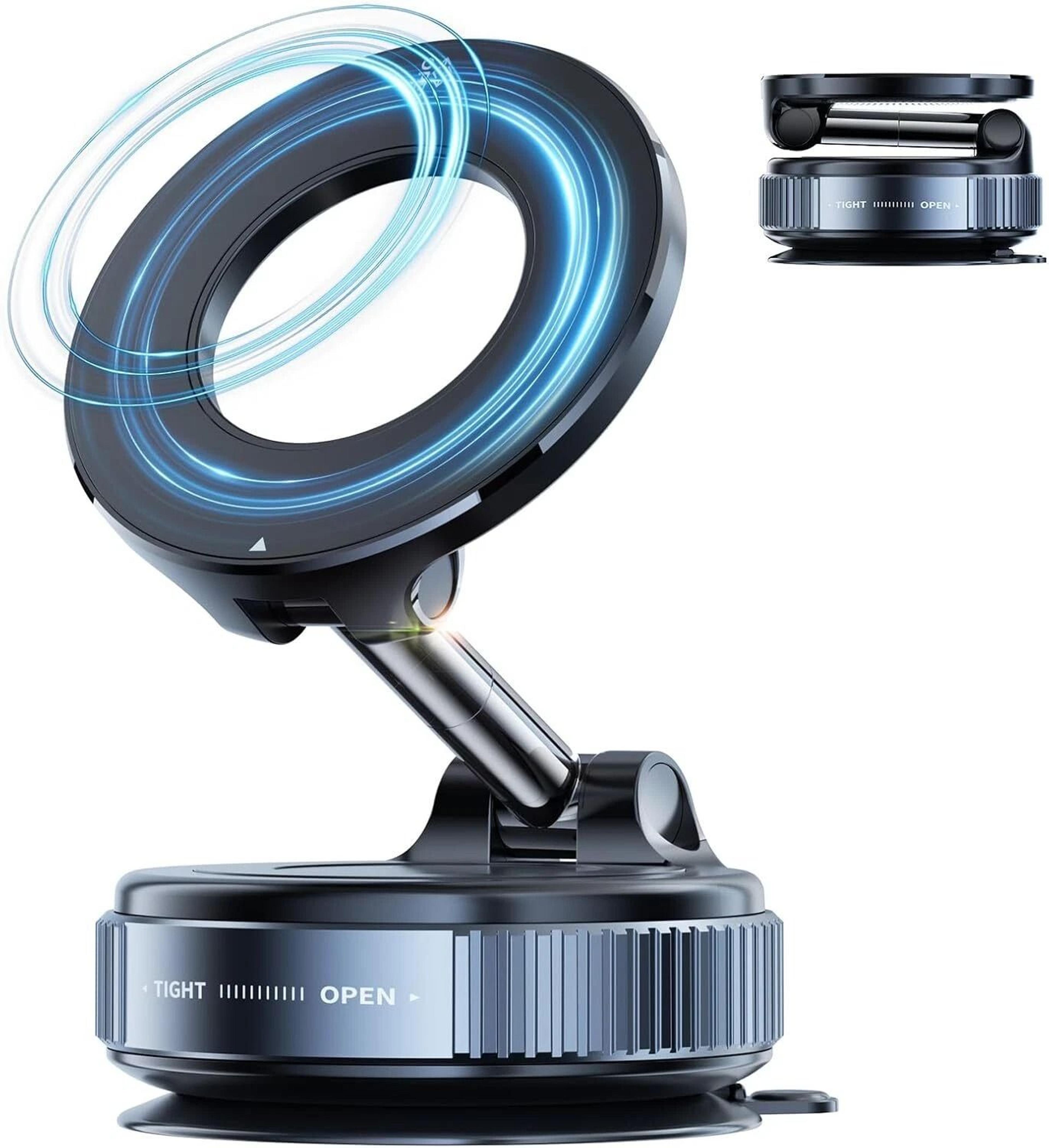 vacuum magnetic phone holder 360 adjustable car phone mount