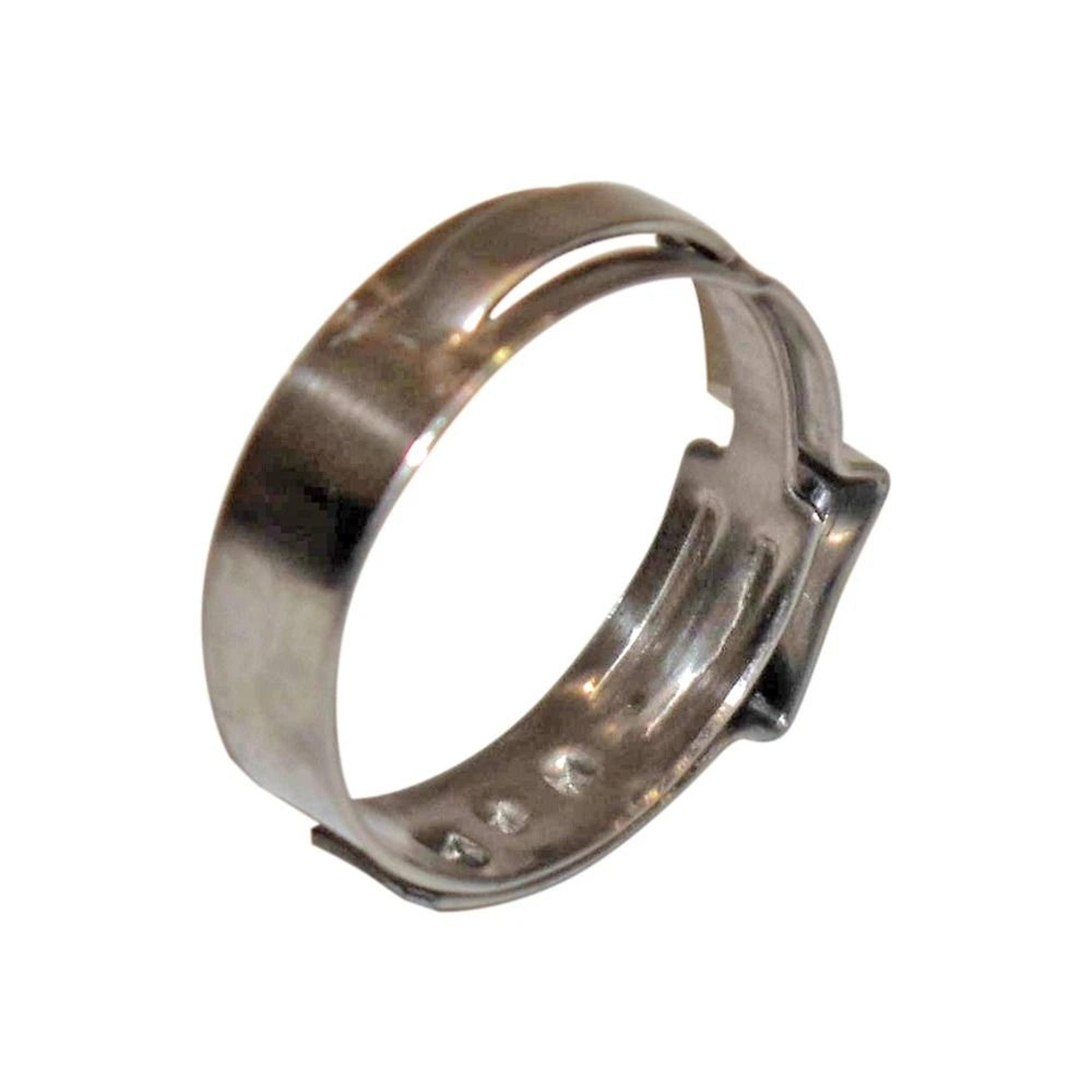 Stainless Steel PEX Cinch Clamp Rings For PEX Pipe 3