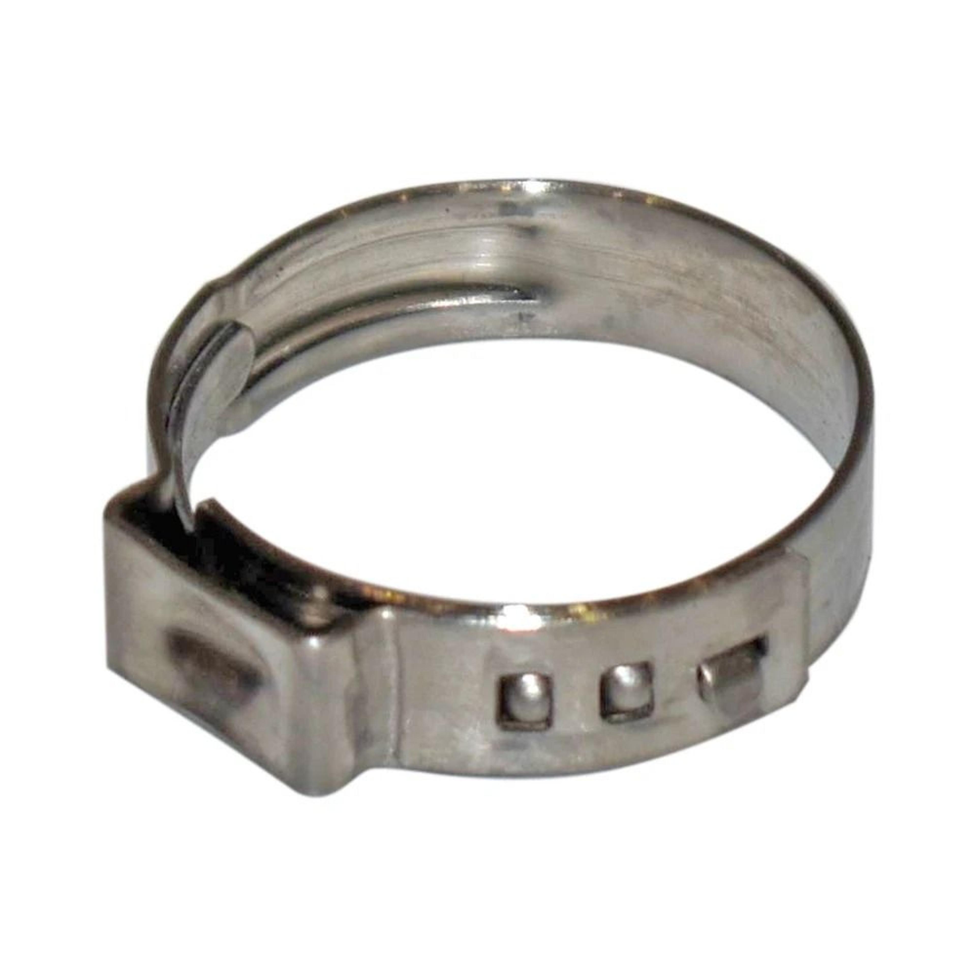 stainless steel pex cinch clamp rings for pex pipe