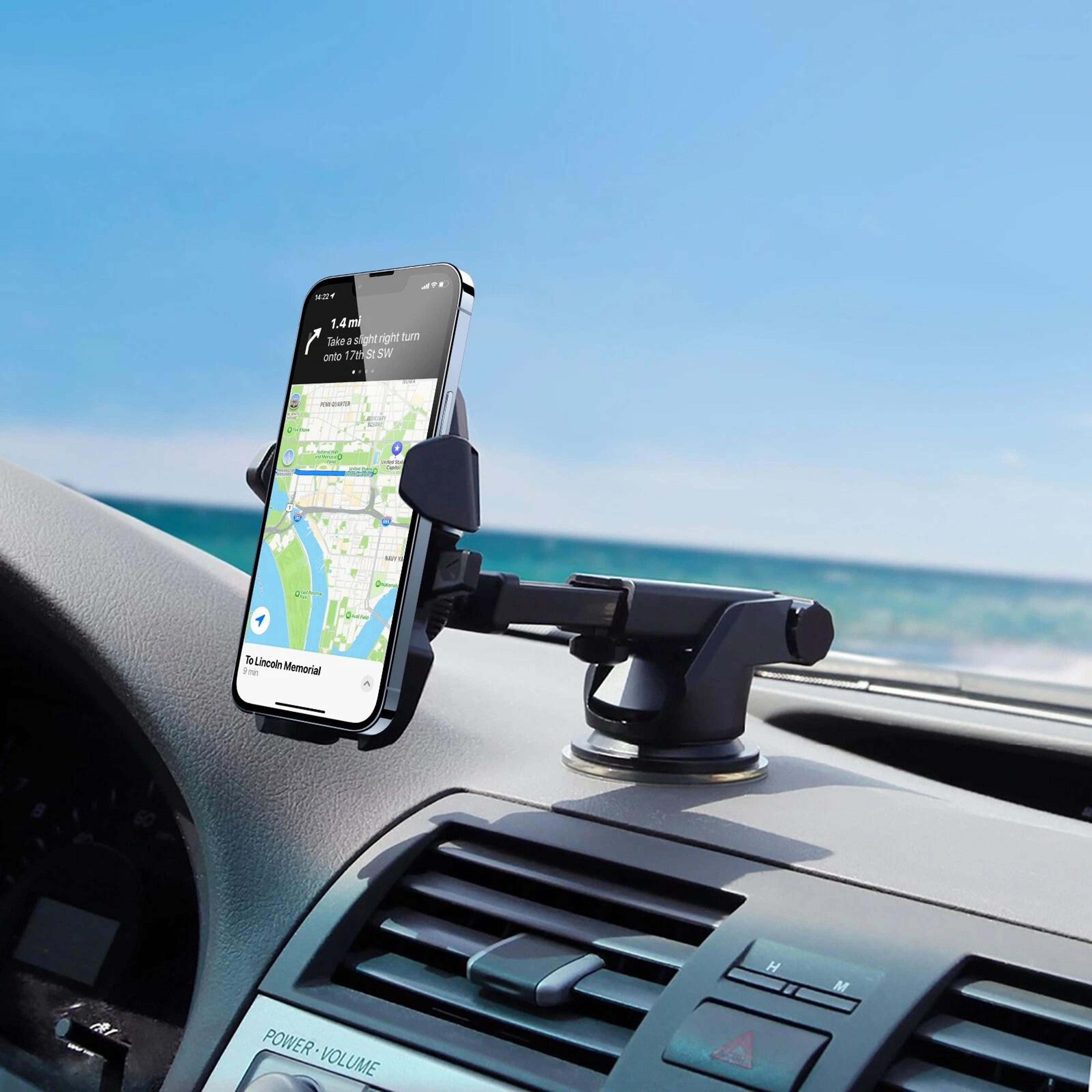 360° car windshield mount for mobile phones universal gps holder for iphone & samsung