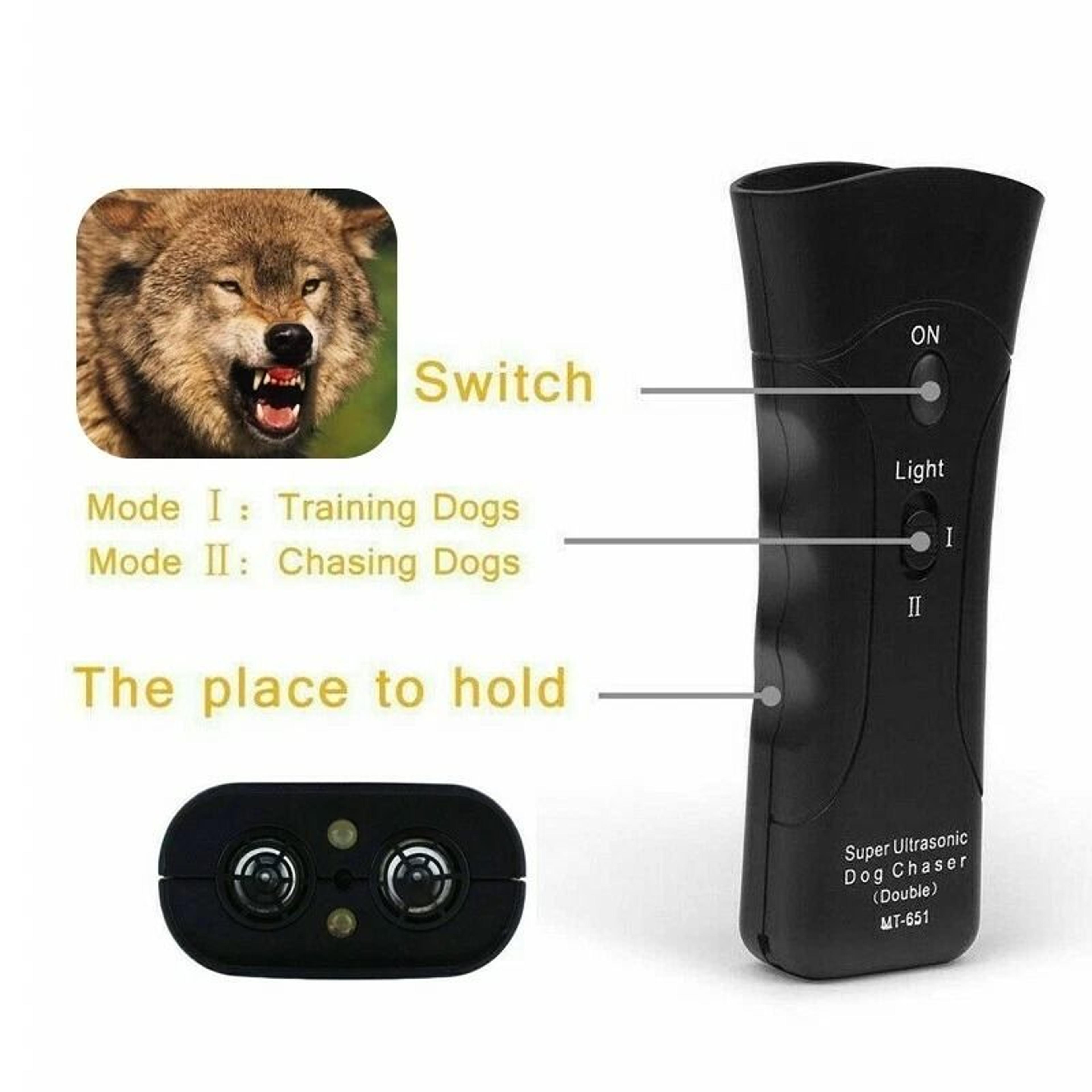 Ultrasonic Dog Bark Deterrent LED Training Device 3