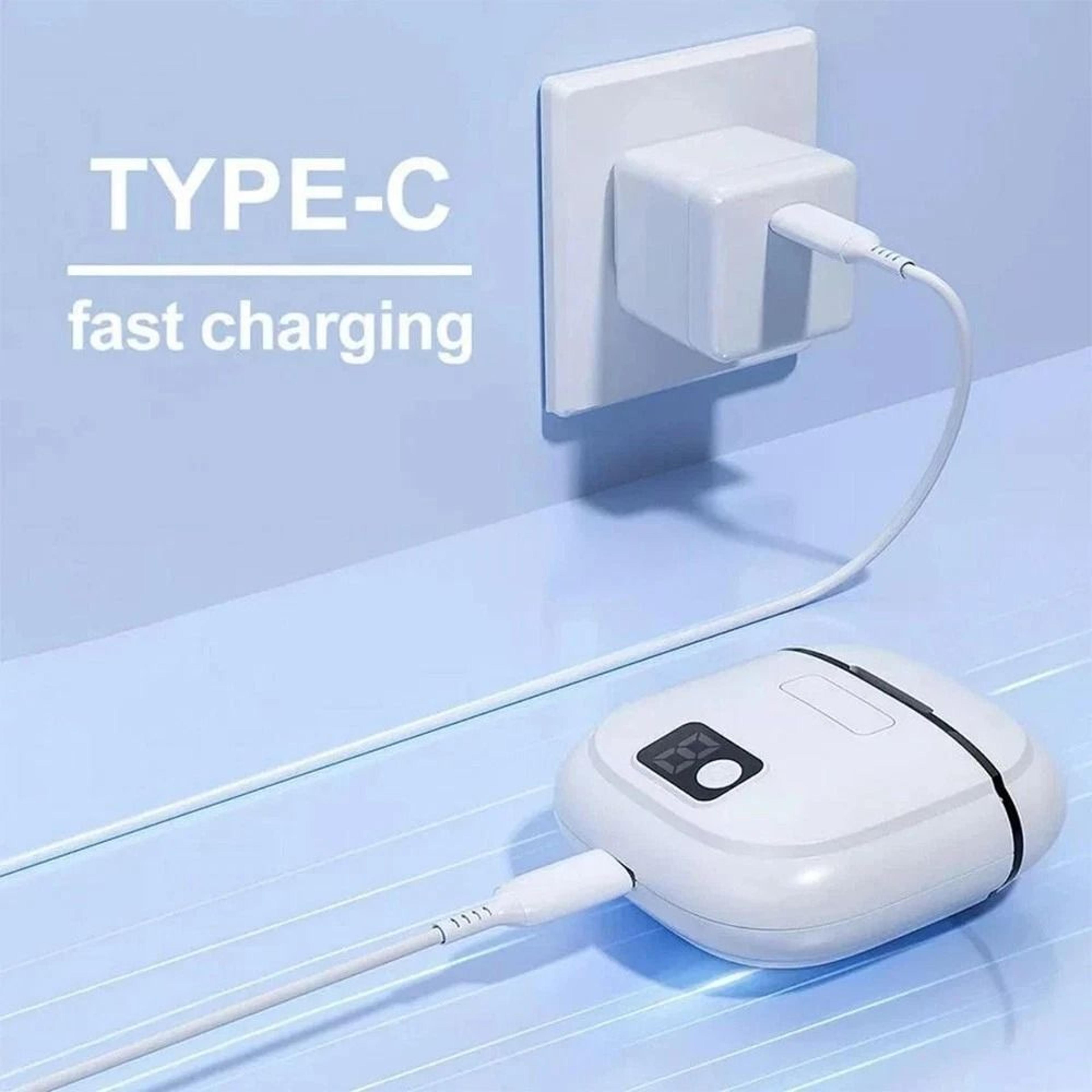Electric Nail Clipper With LED Light USB Rechargeable Automatic Nail Trimmer 3