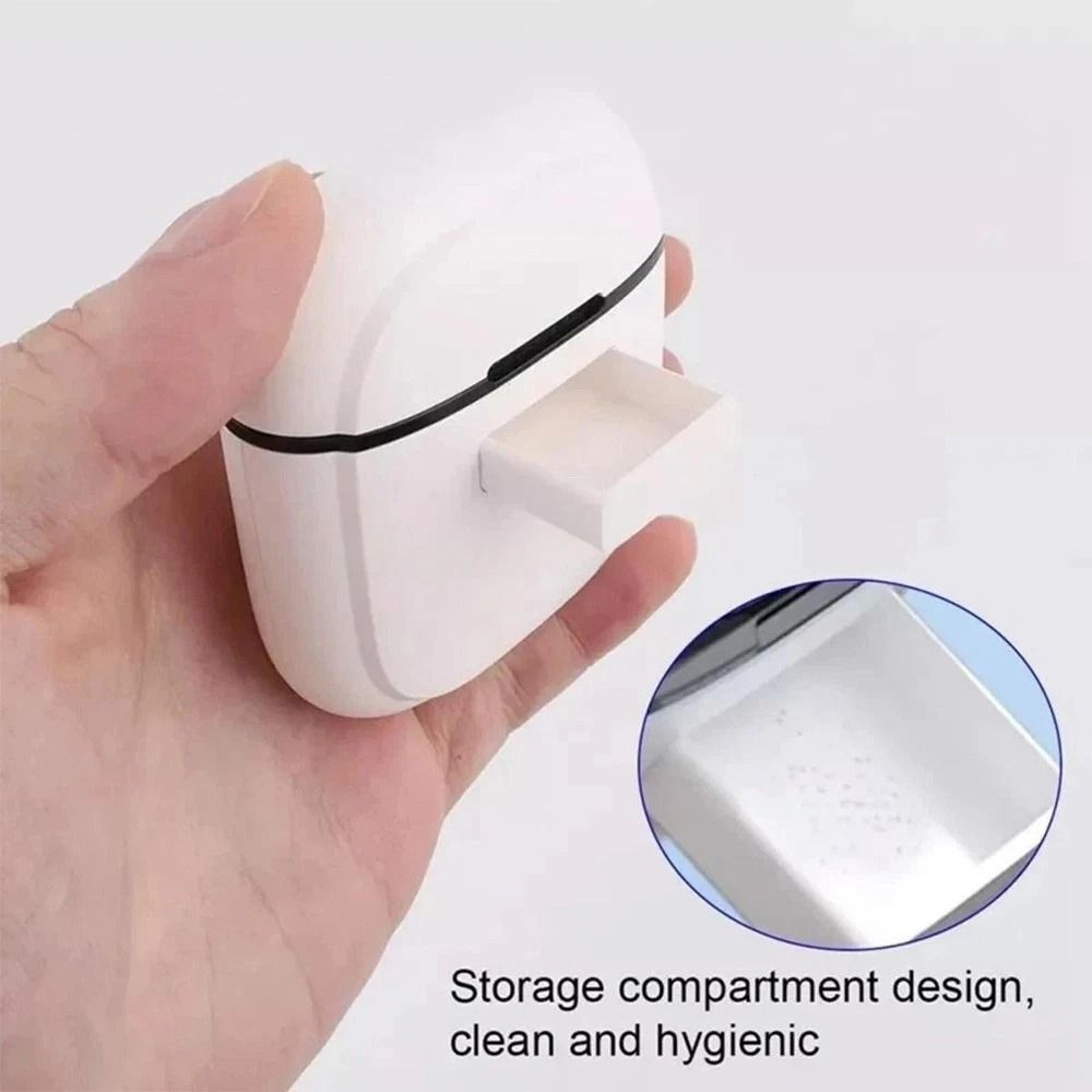 Electric Nail Clipper With LED Light USB Rechargeable Automatic Nail Trimmer 6