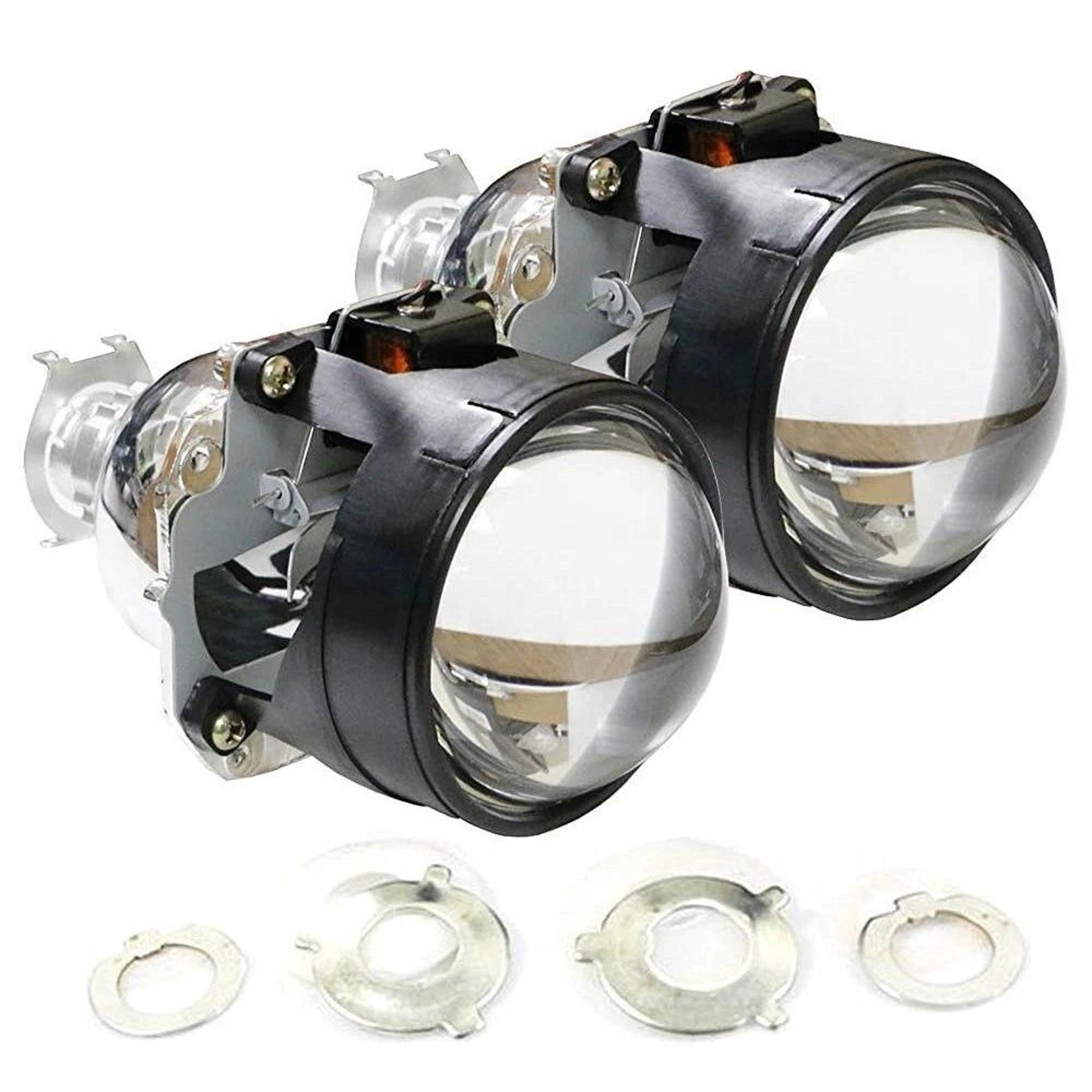 h1 bi xenon projector lens hid headlight retrofit kit