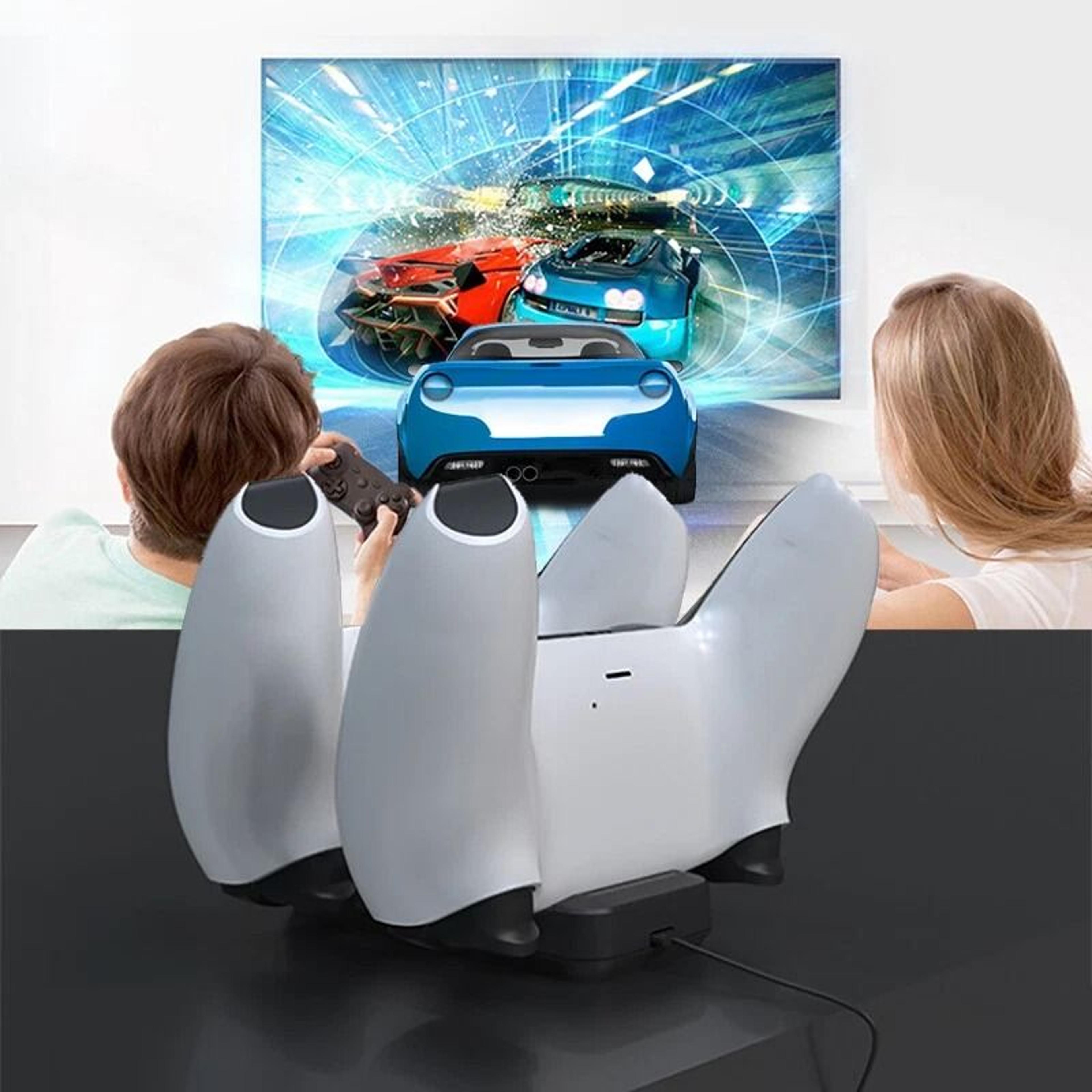 ps5 controller charger dock with usb charging stand base