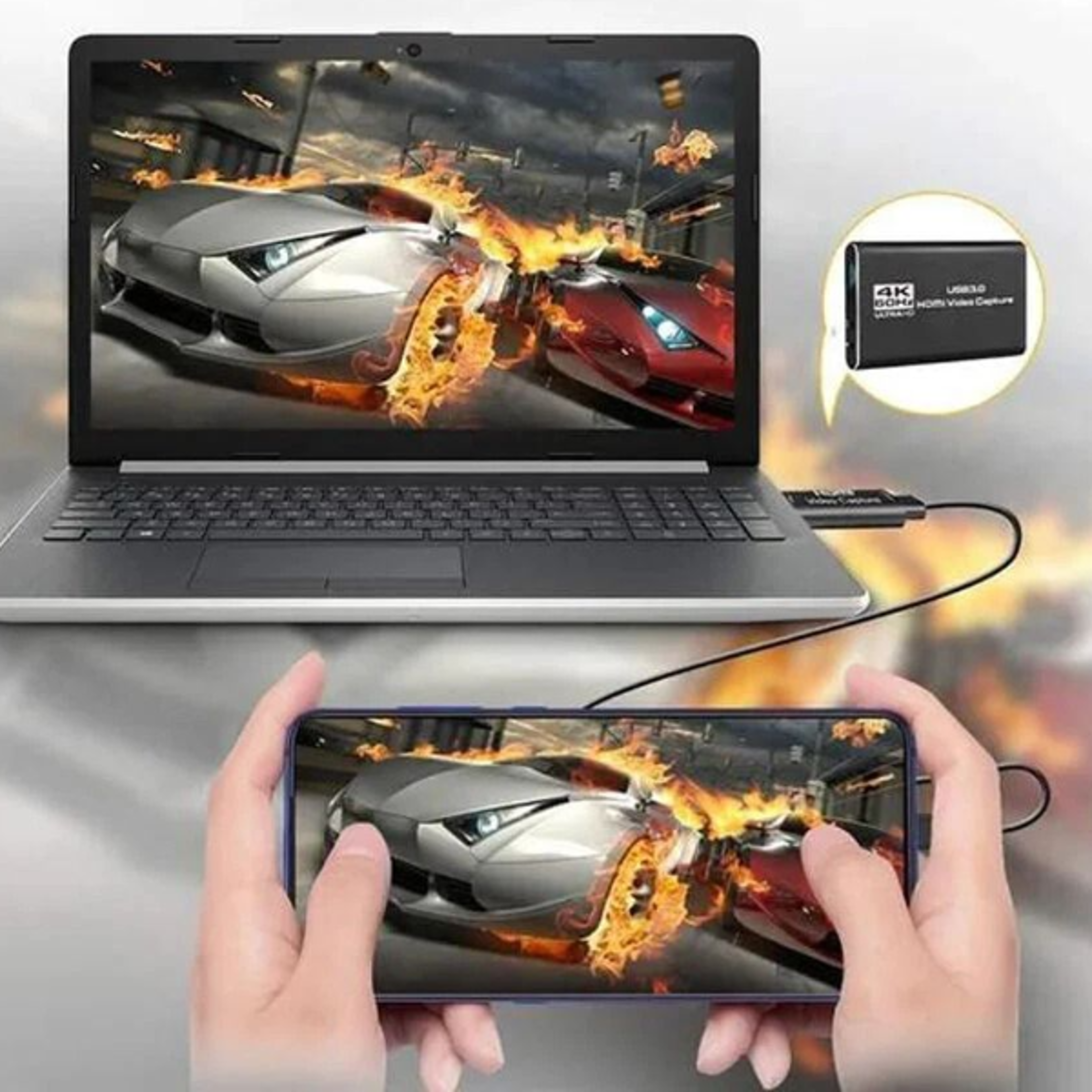 4k hdmi video capture card usb full hd recording adapter