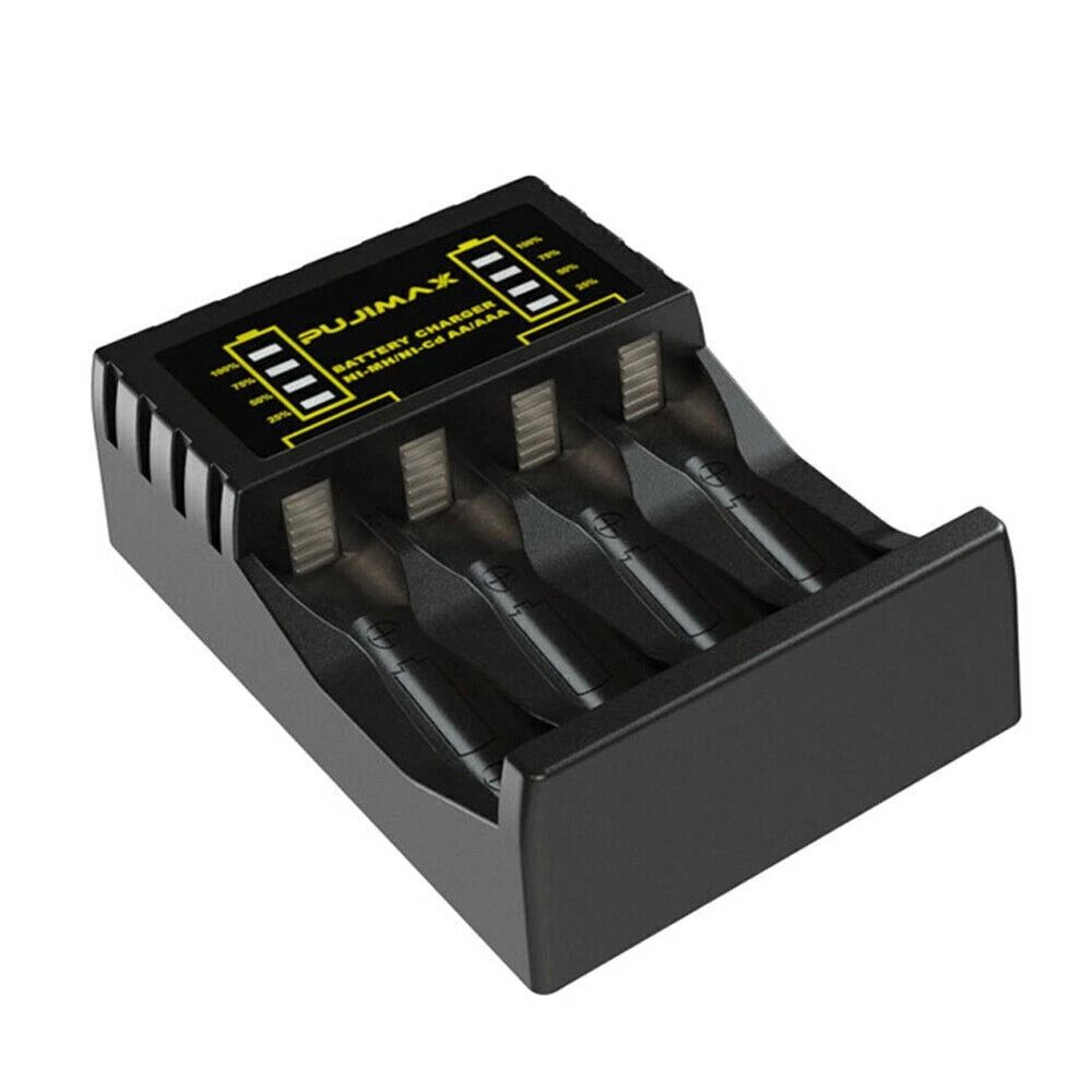 smart 4 slot aa aaa rechargeable battery charger