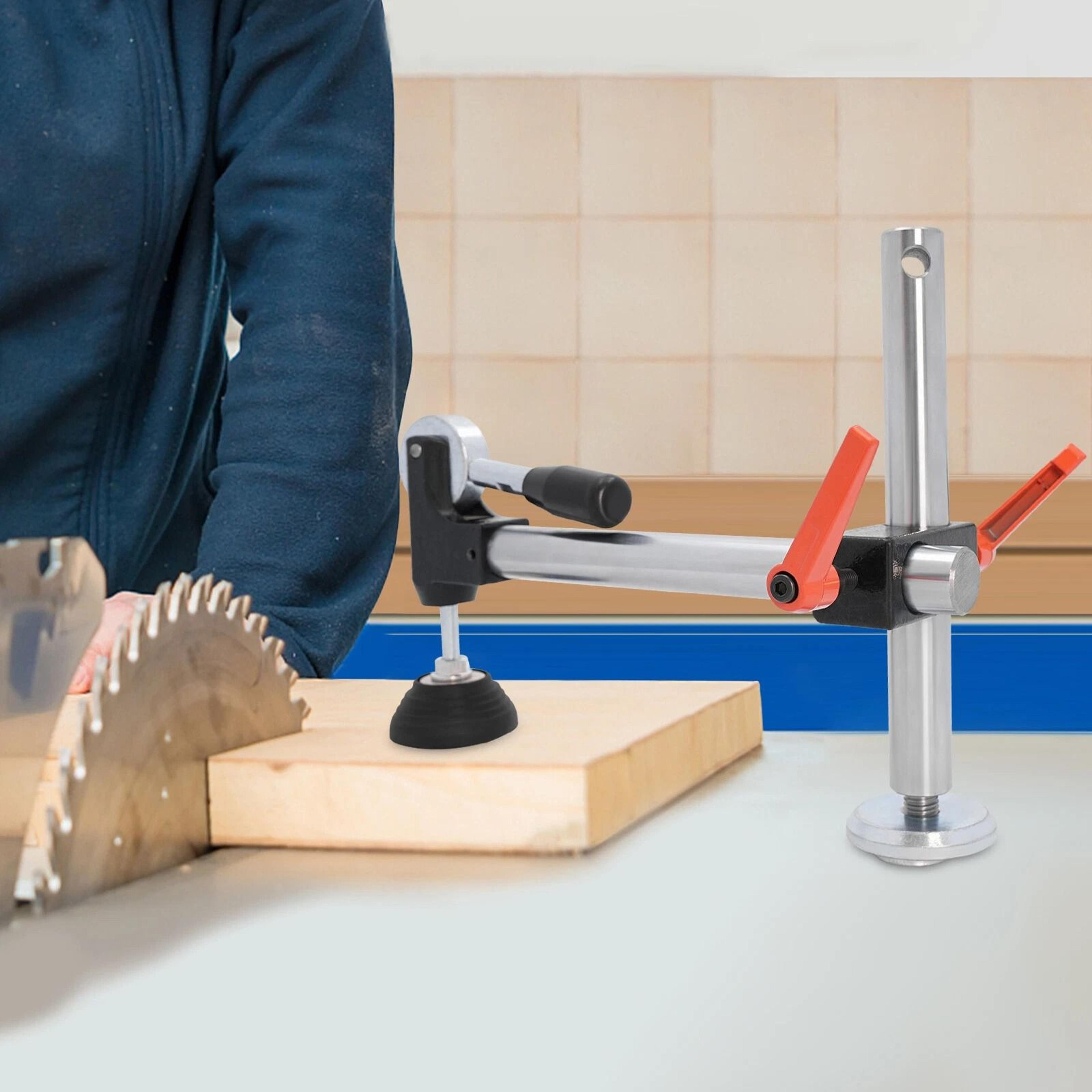 Portable Manual Clamp Press Tool Precision Table Saw Presser For Woodworking Projects 14