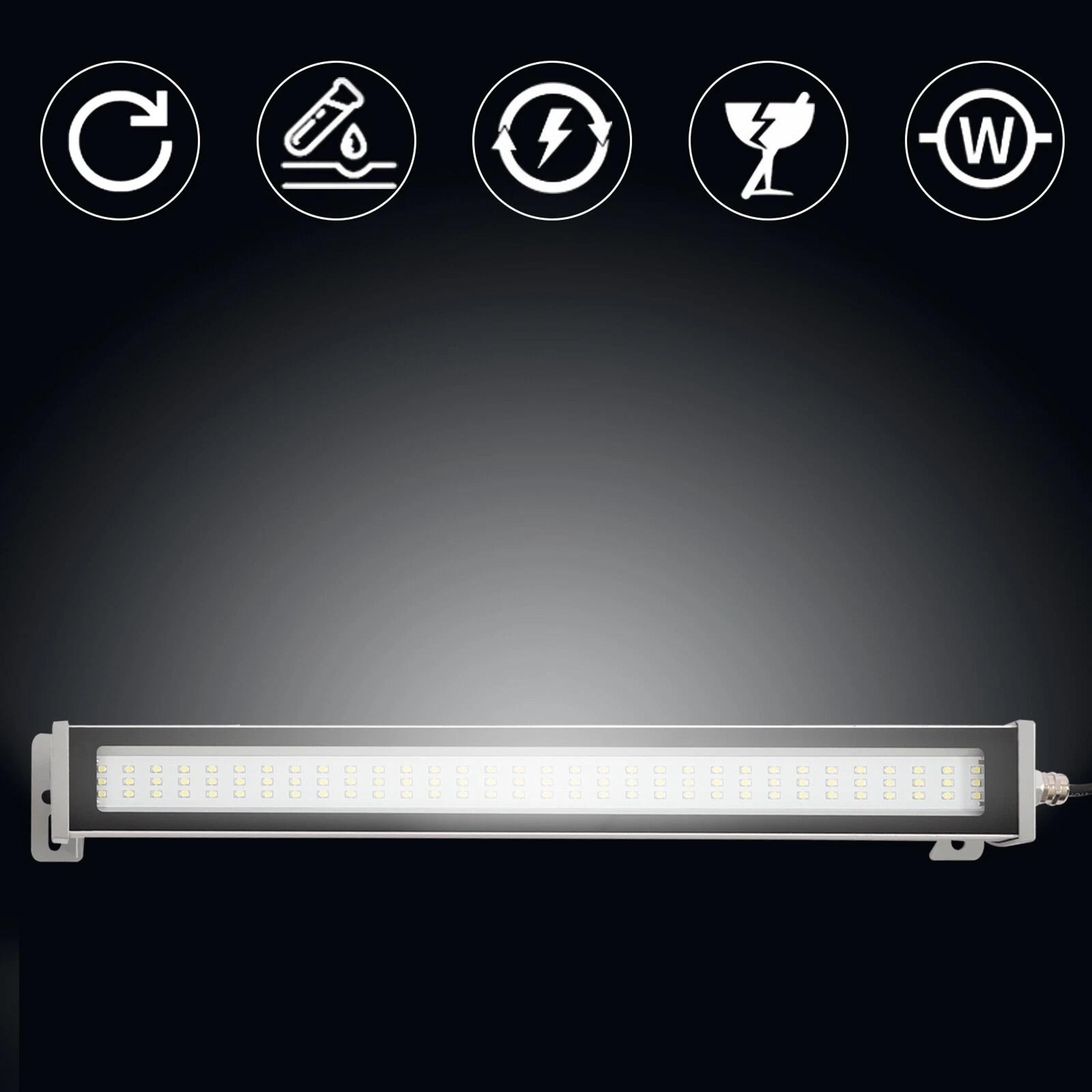 LED Waterproof CNC Machine Work Light Industrial Tube Light With Rating 2