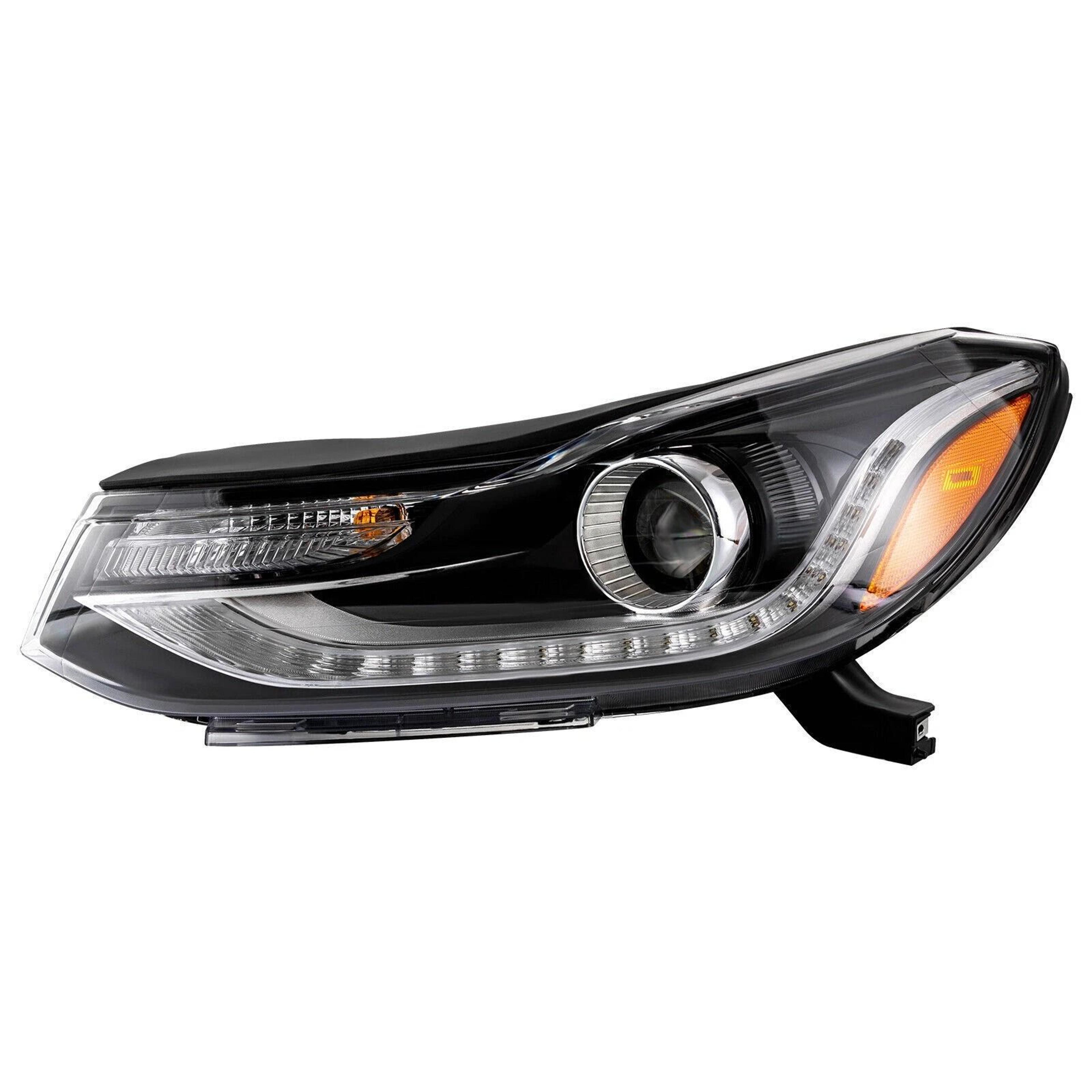 premium left side chevy trax headlight led drl headlamp oem replacement