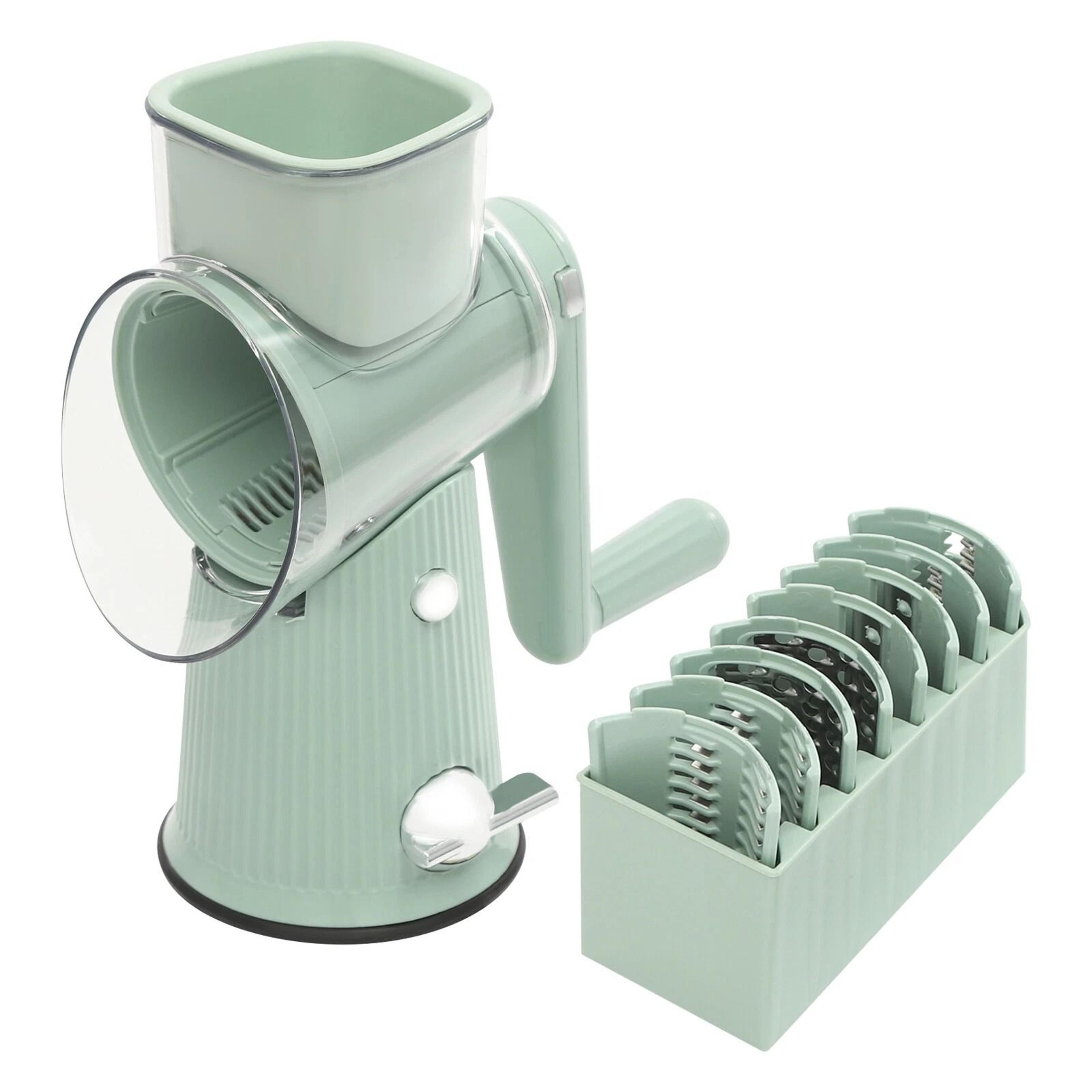 Premium Vegetable Cutter Manual Vegetable Slicer  Rotary Grater 2