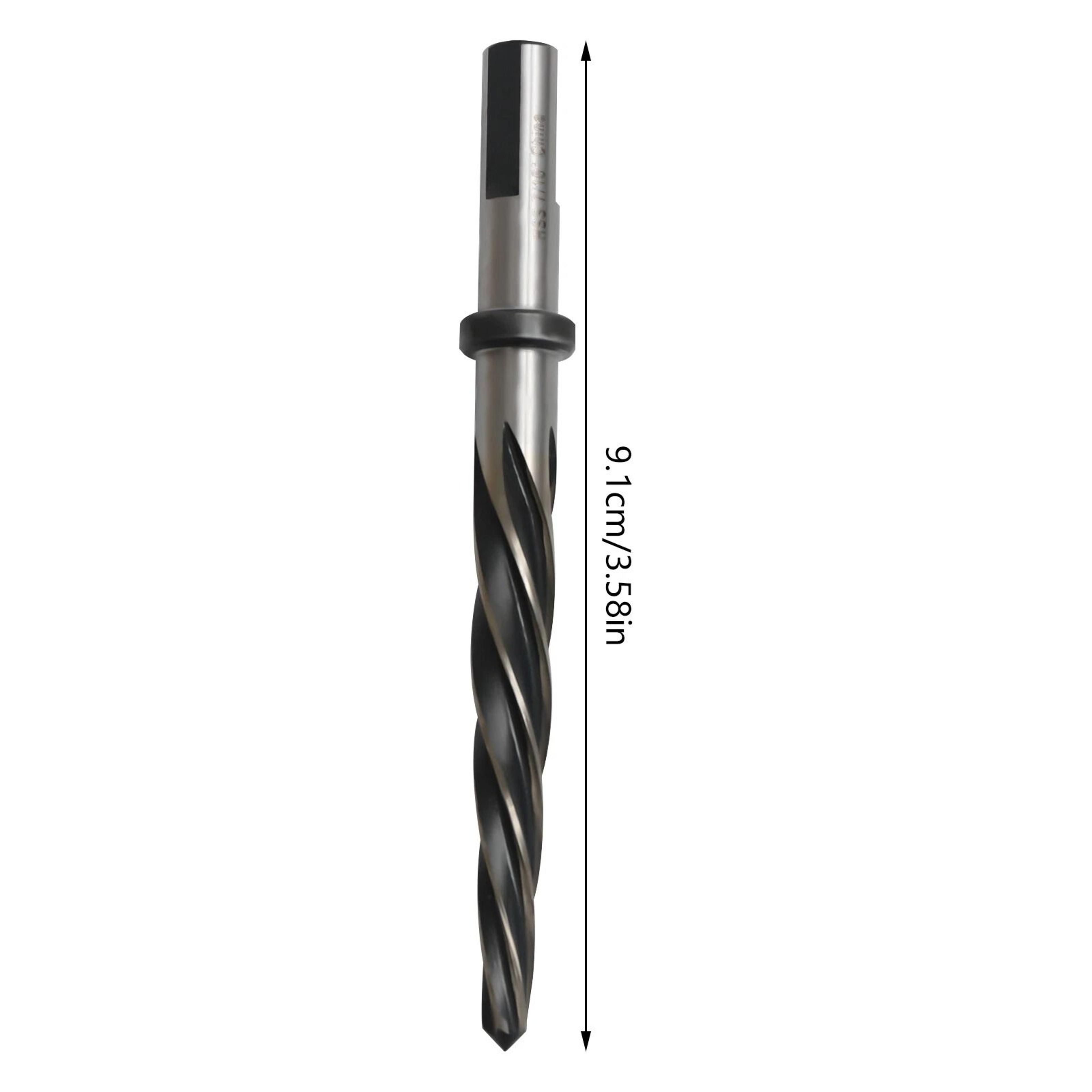 Spiral Tapered Bridge Reamer HighSpeed Steel Durable 3 Flat Shank 5