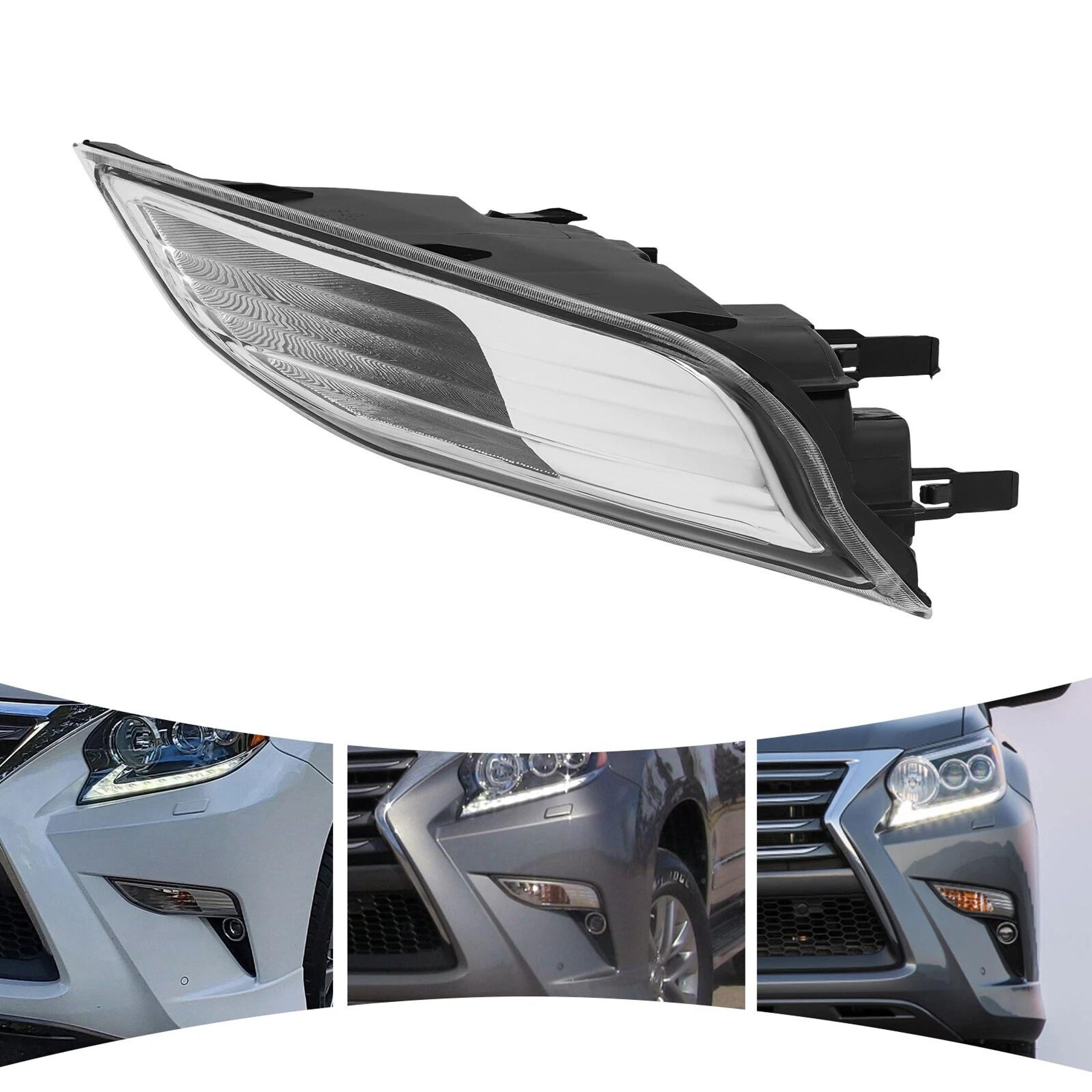 Premium Left Front Lexus GX460 Turn Signal Fog Lamp Direct Replacement Front Bumper Light 11