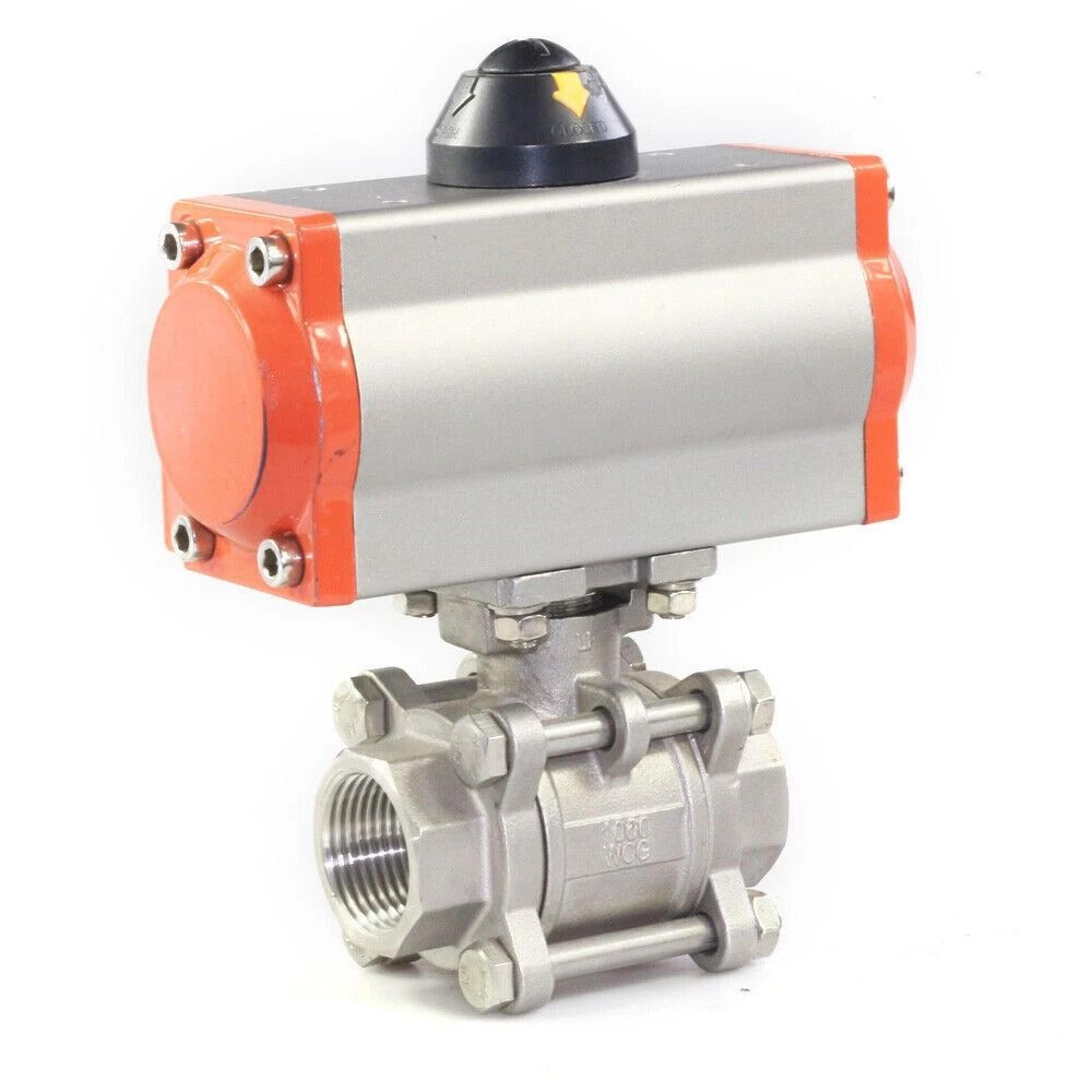 Premium Stainless Steel Pneumatic Ball Valve Air Actuated Valve 3
