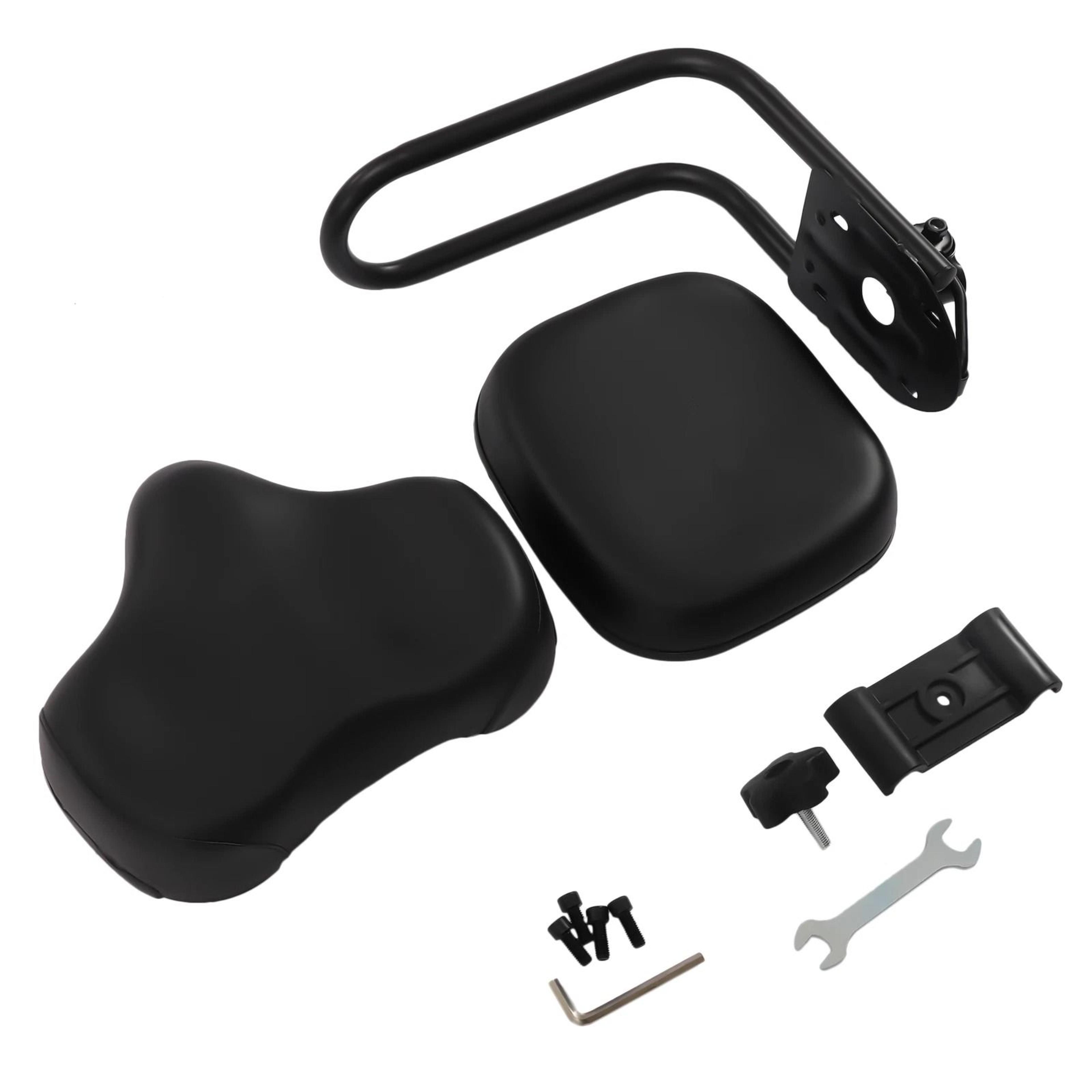 Universal Comfort Cruiser Bike Seat With Backrest Wide Tricycle Saddle For Easy Riding 11