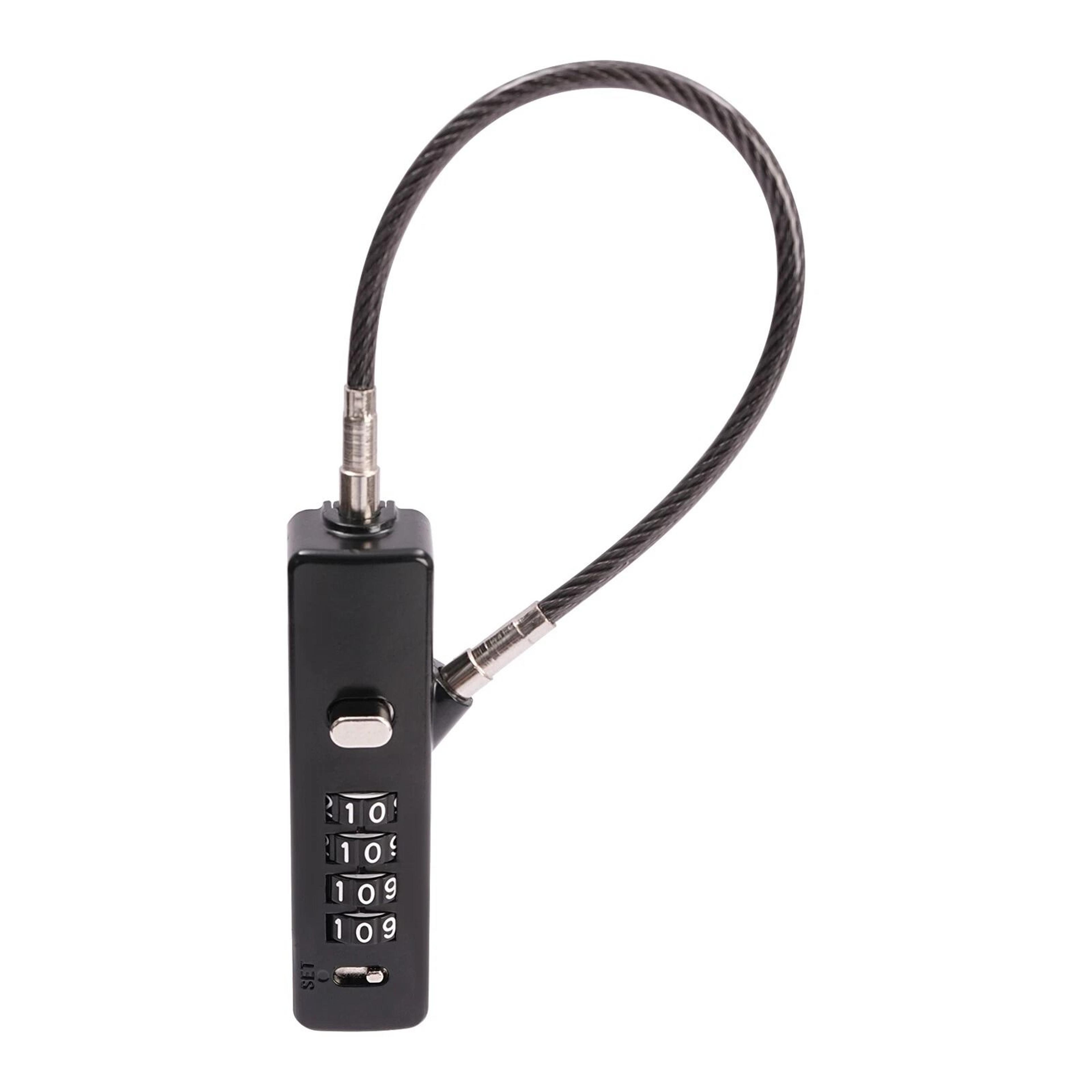 4 Digit Combination Bike Cable Lock For Luggage Gates Fences And Garages 10