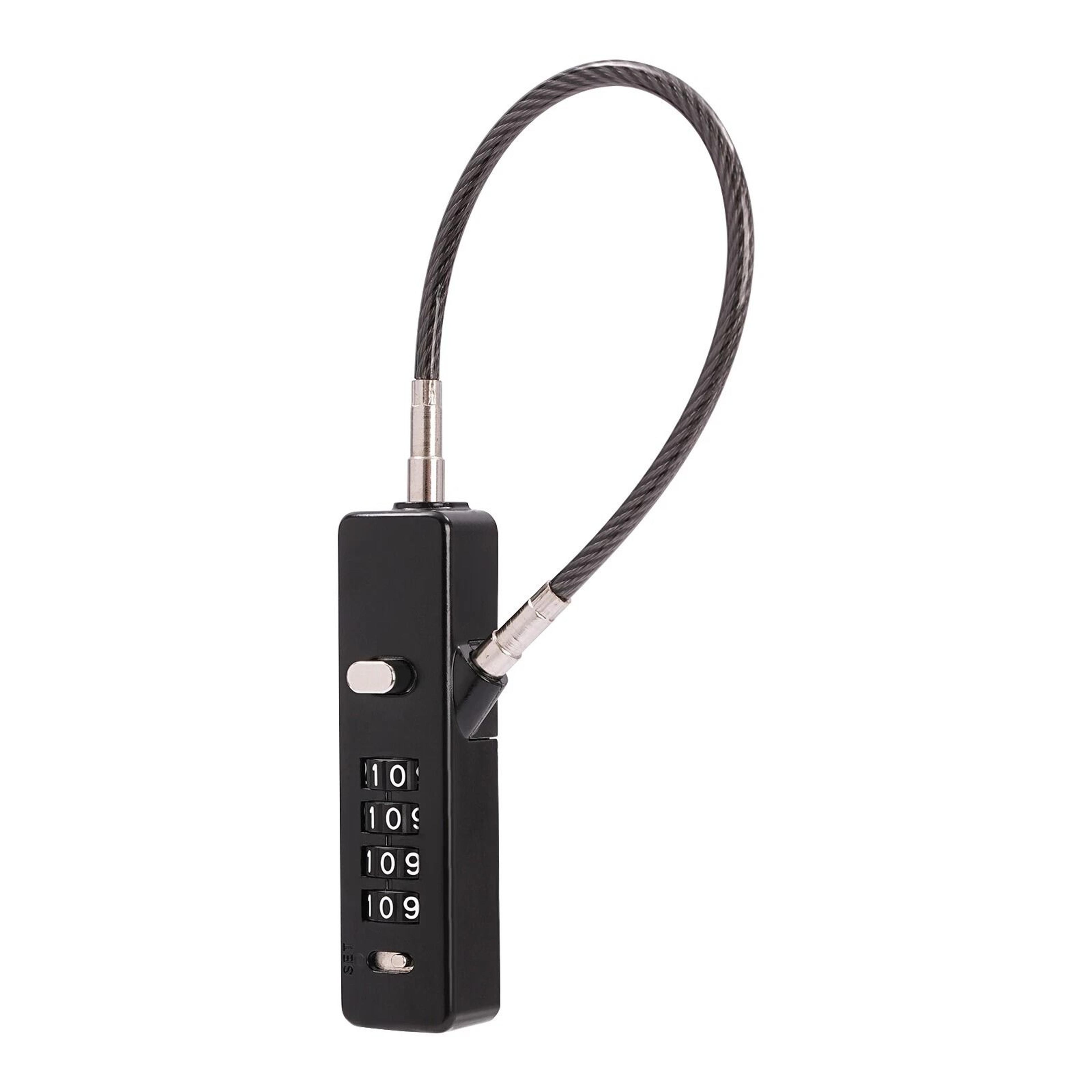 4 Digit Combination Bike Cable Lock For Luggage Gates Fences And Garages 11