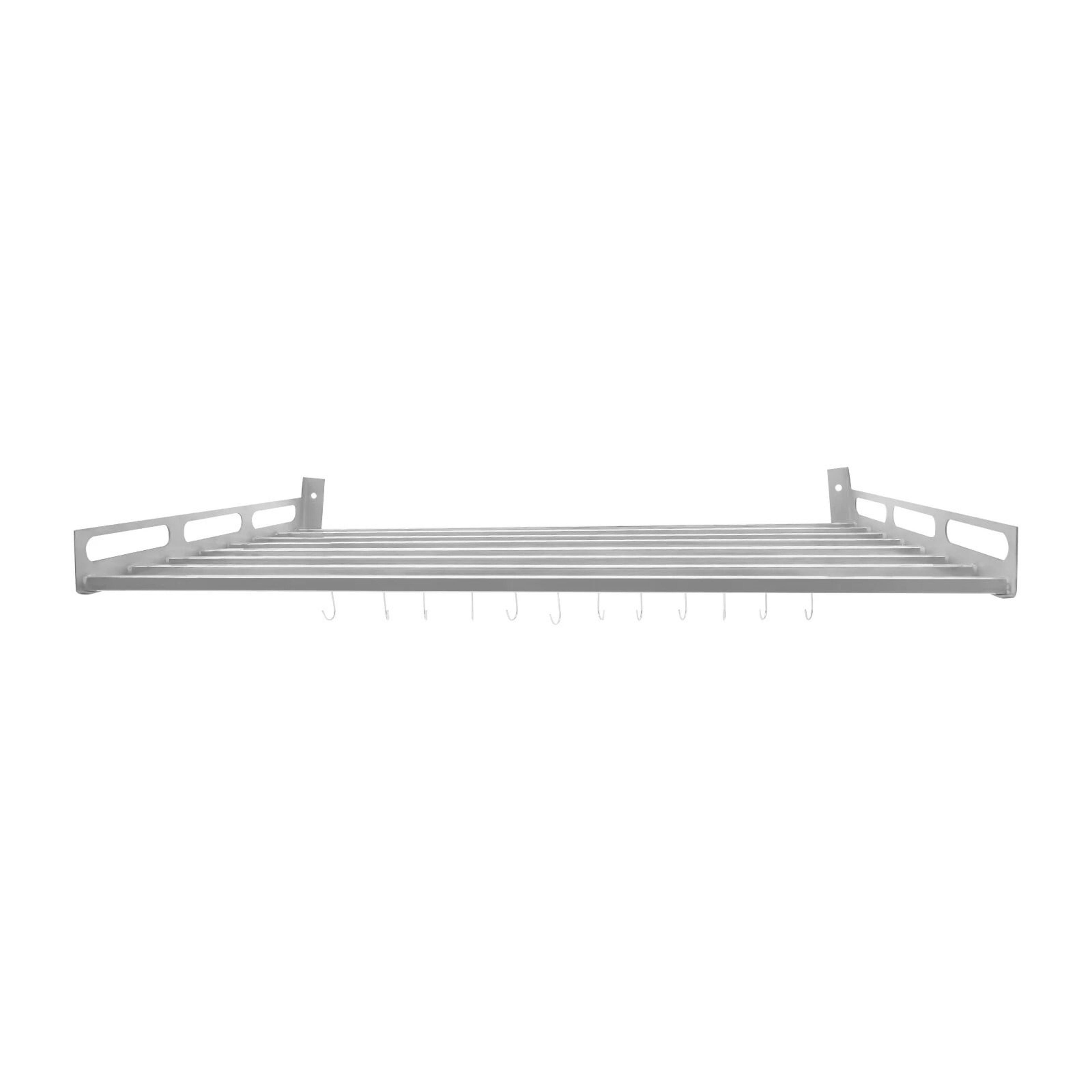 Stainless Steel Wall Mounted Microwave Rack Shelf 4