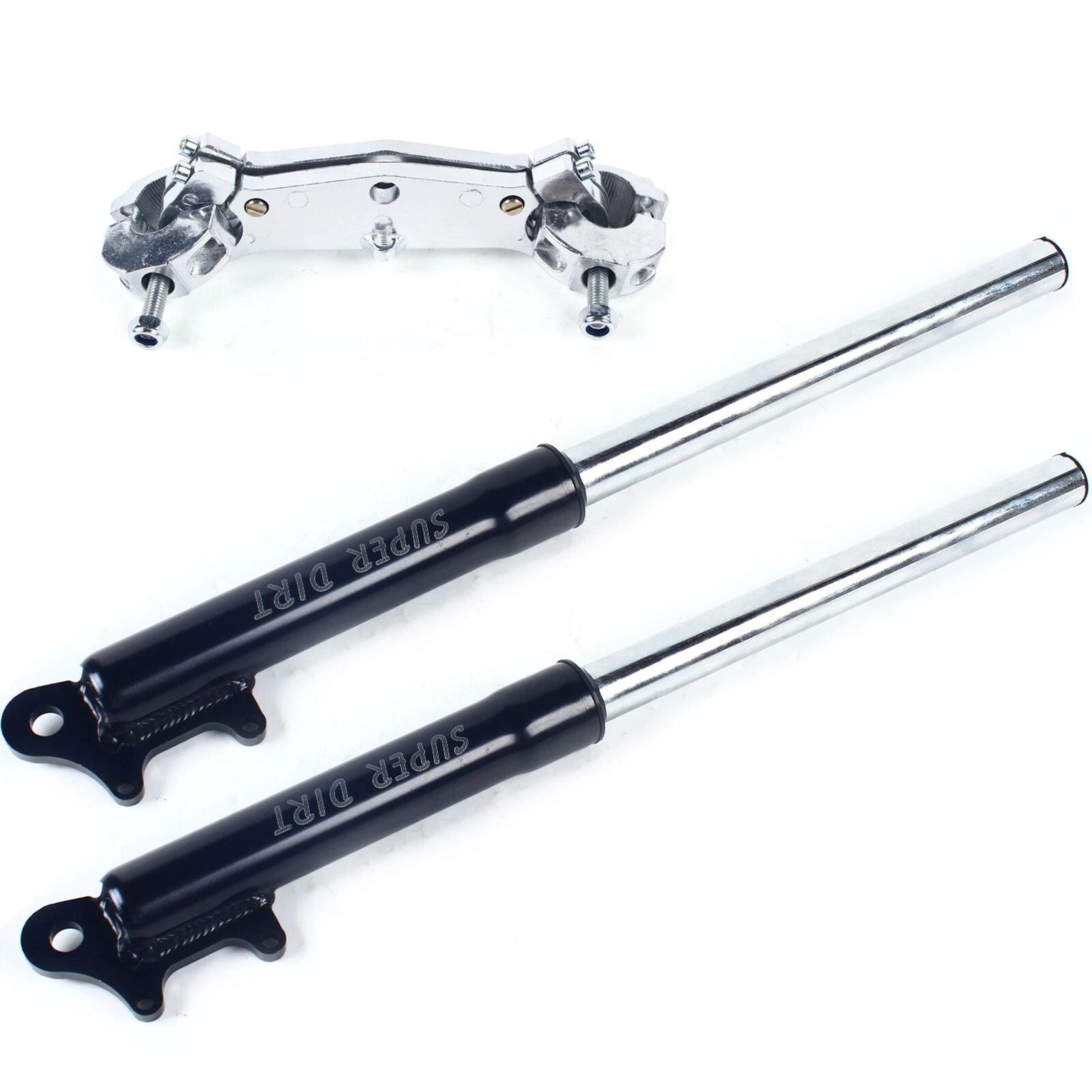 Mini Dirt Pit Bike Front Fork Shock Absorber Black 2