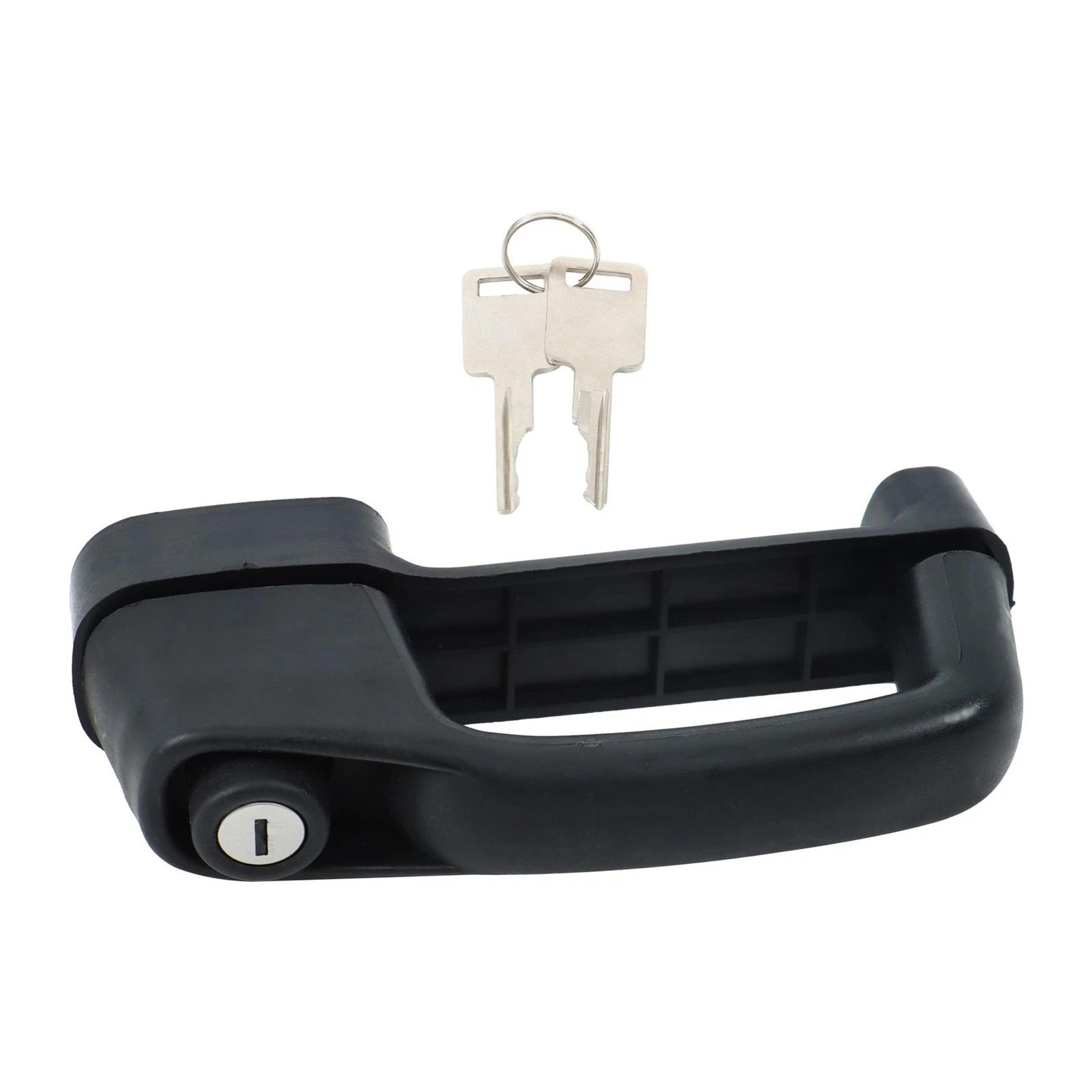 bobcat front door latch handle with key replacement door handle for loaders & skid steer models