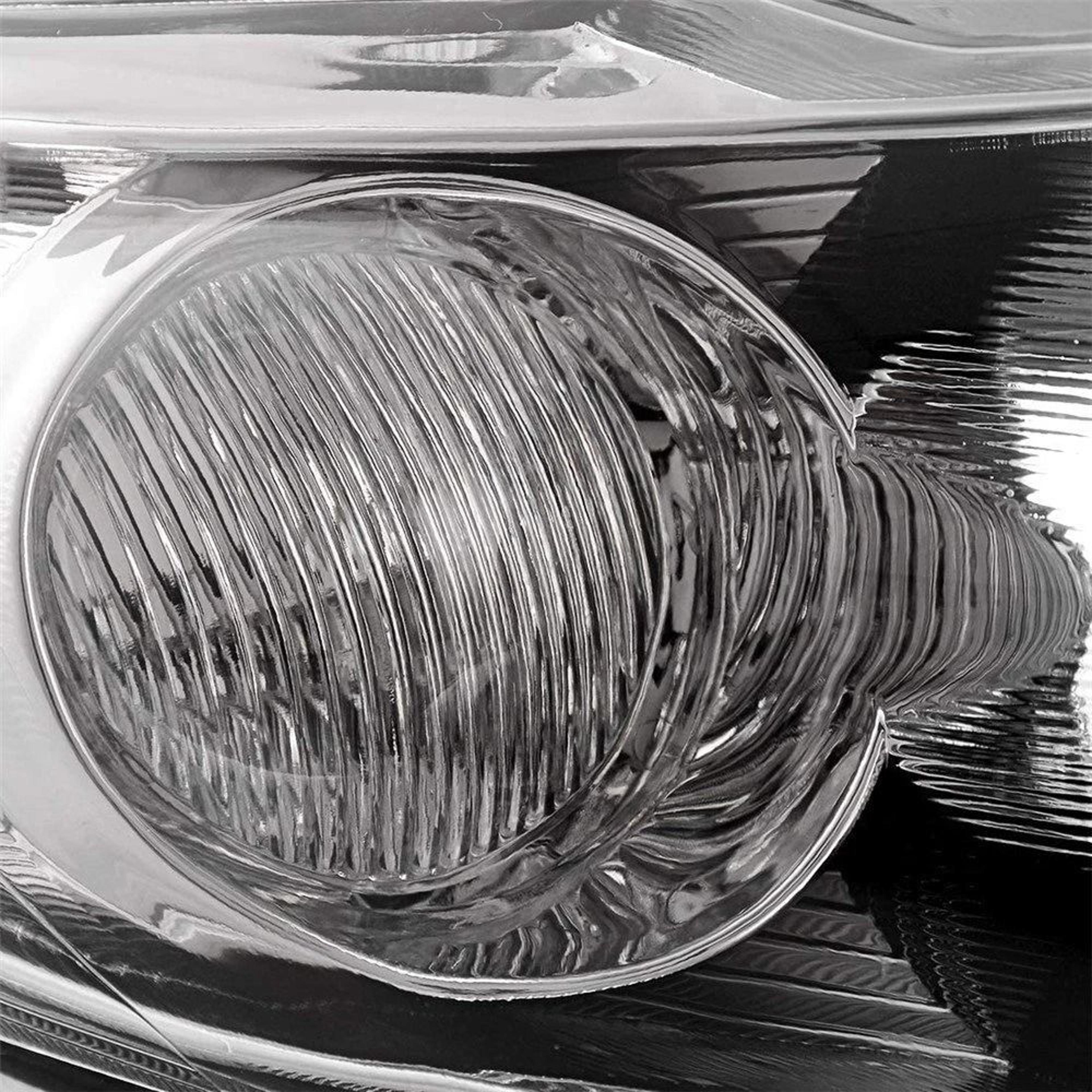 Premium Toyota Corolla Headlights Clear Halogen LR Replacement Set 3