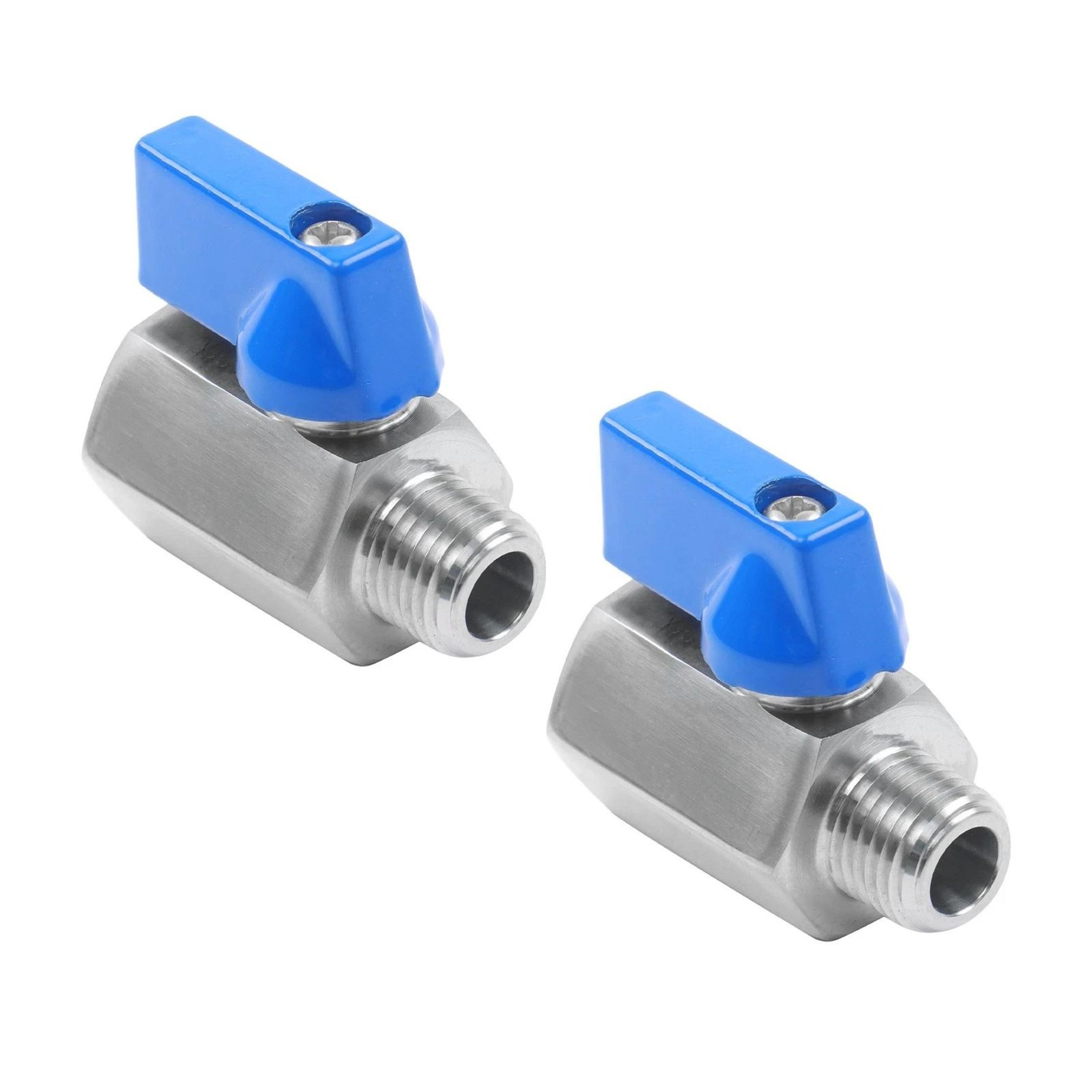 premium stainless steel mini ball valve npt male female
