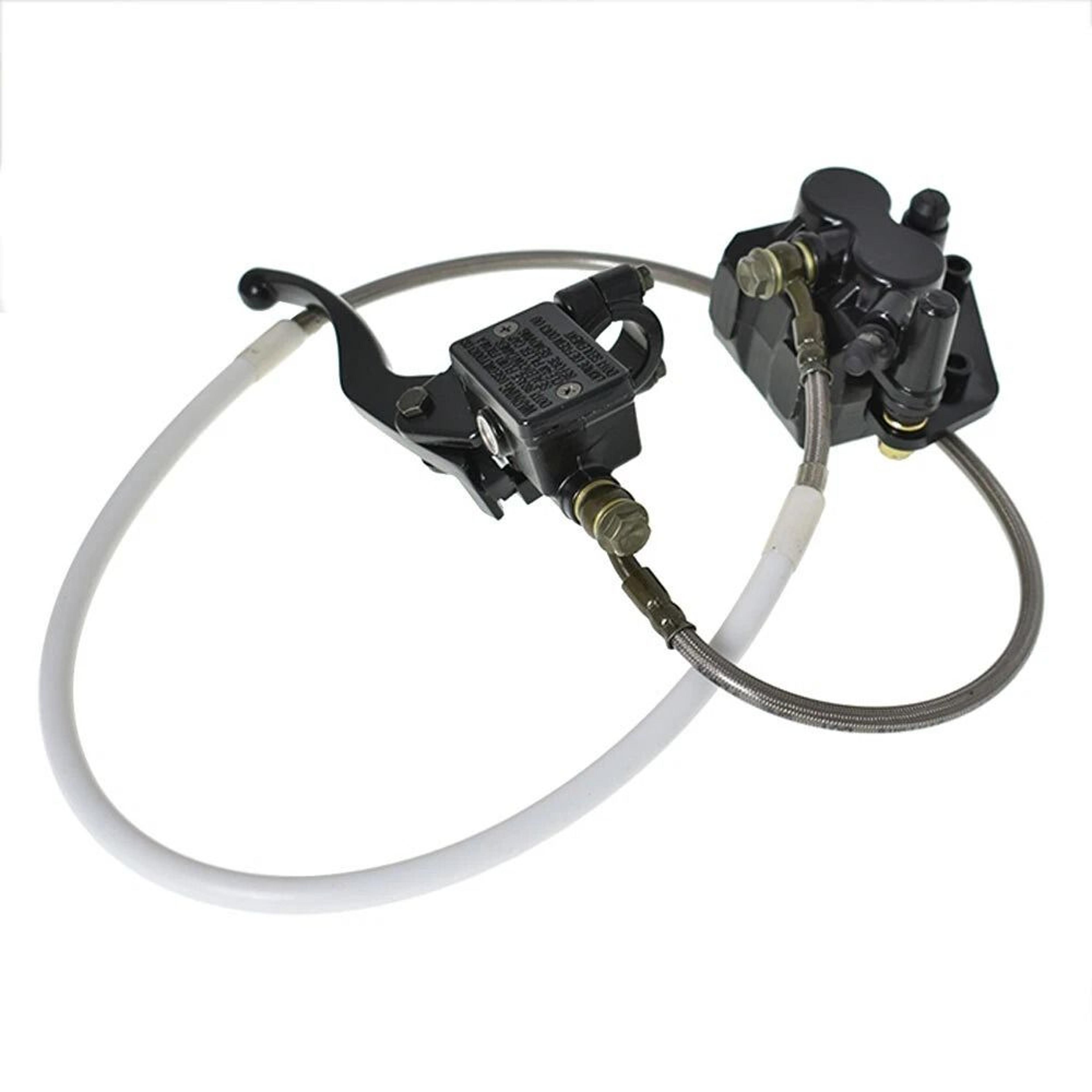 honda dirt bike front brake assembly caliper and master cylinder