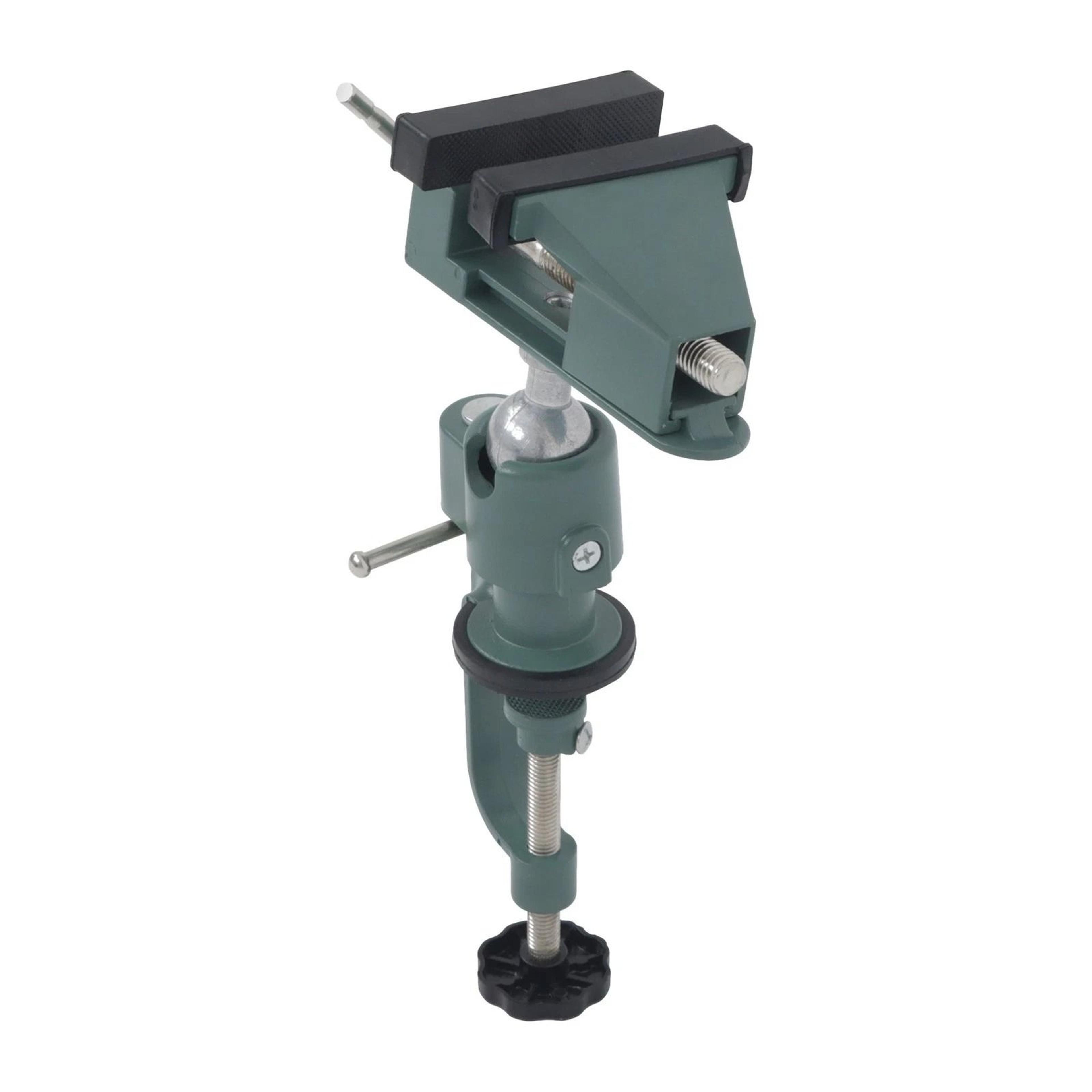 swivel bench vise durable table vise clamp with rotating workbench clamp tool