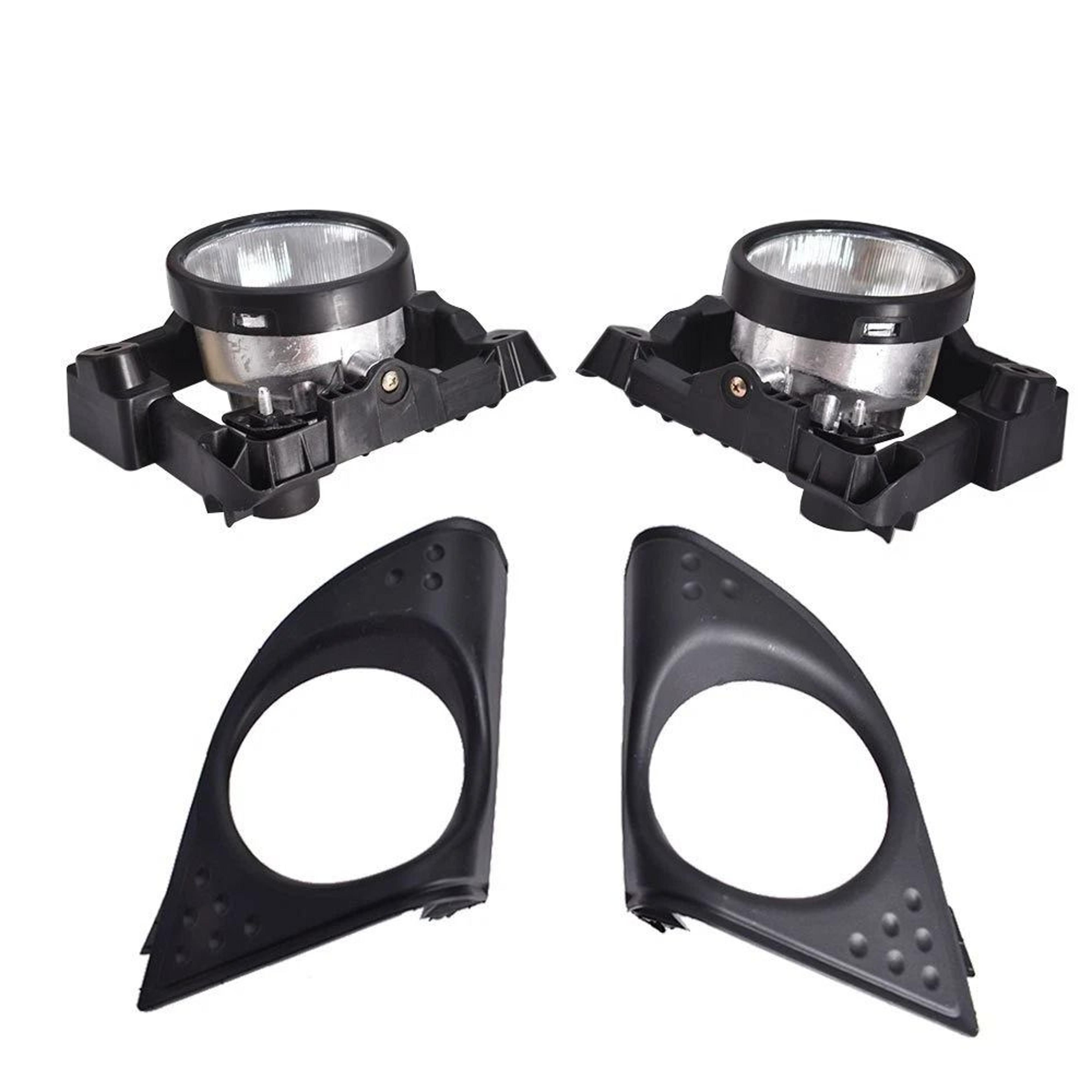 premium front fog lamp assembly for acura tsx with bulbs direct fit replacement