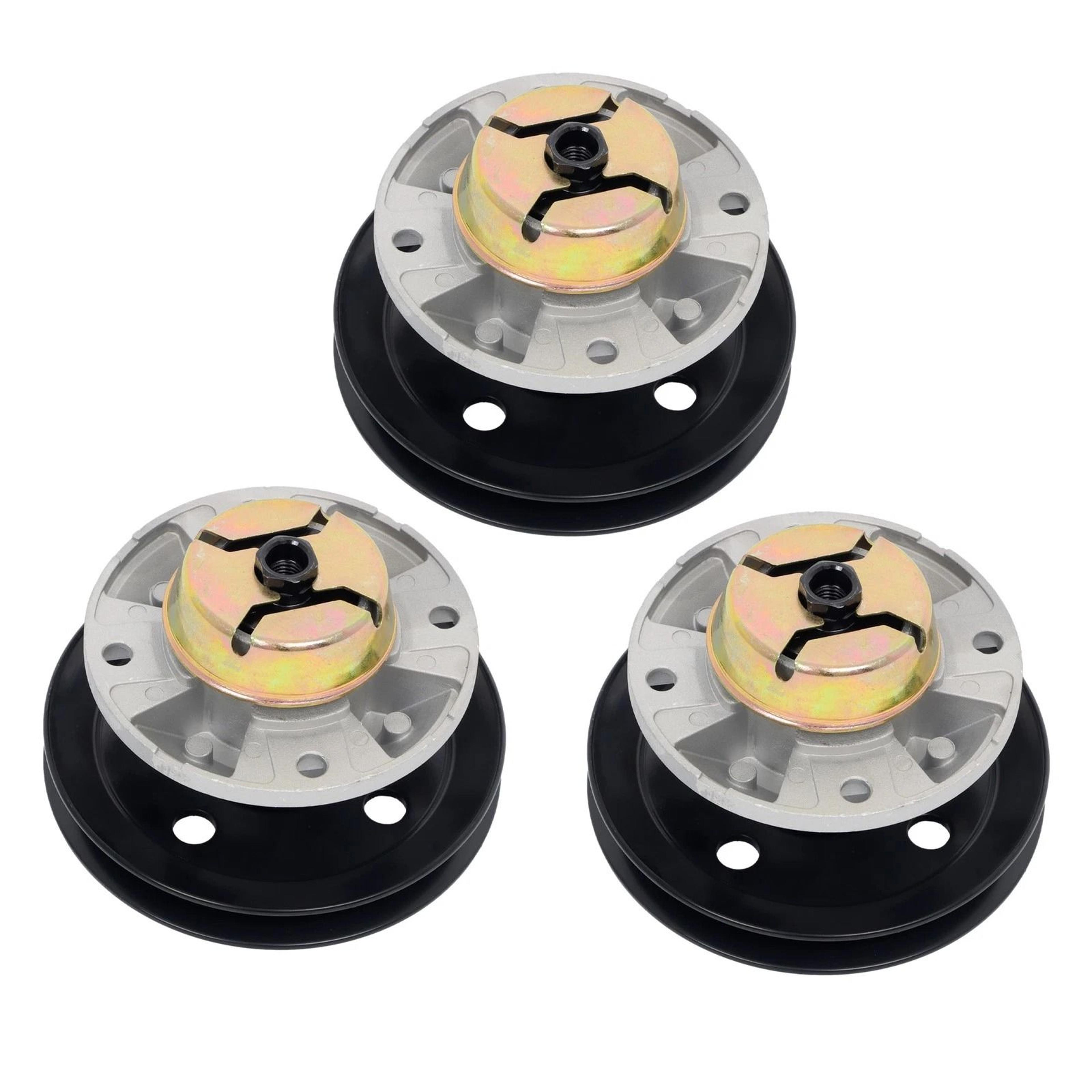 spindle assembly with pulley for john deere mower decks