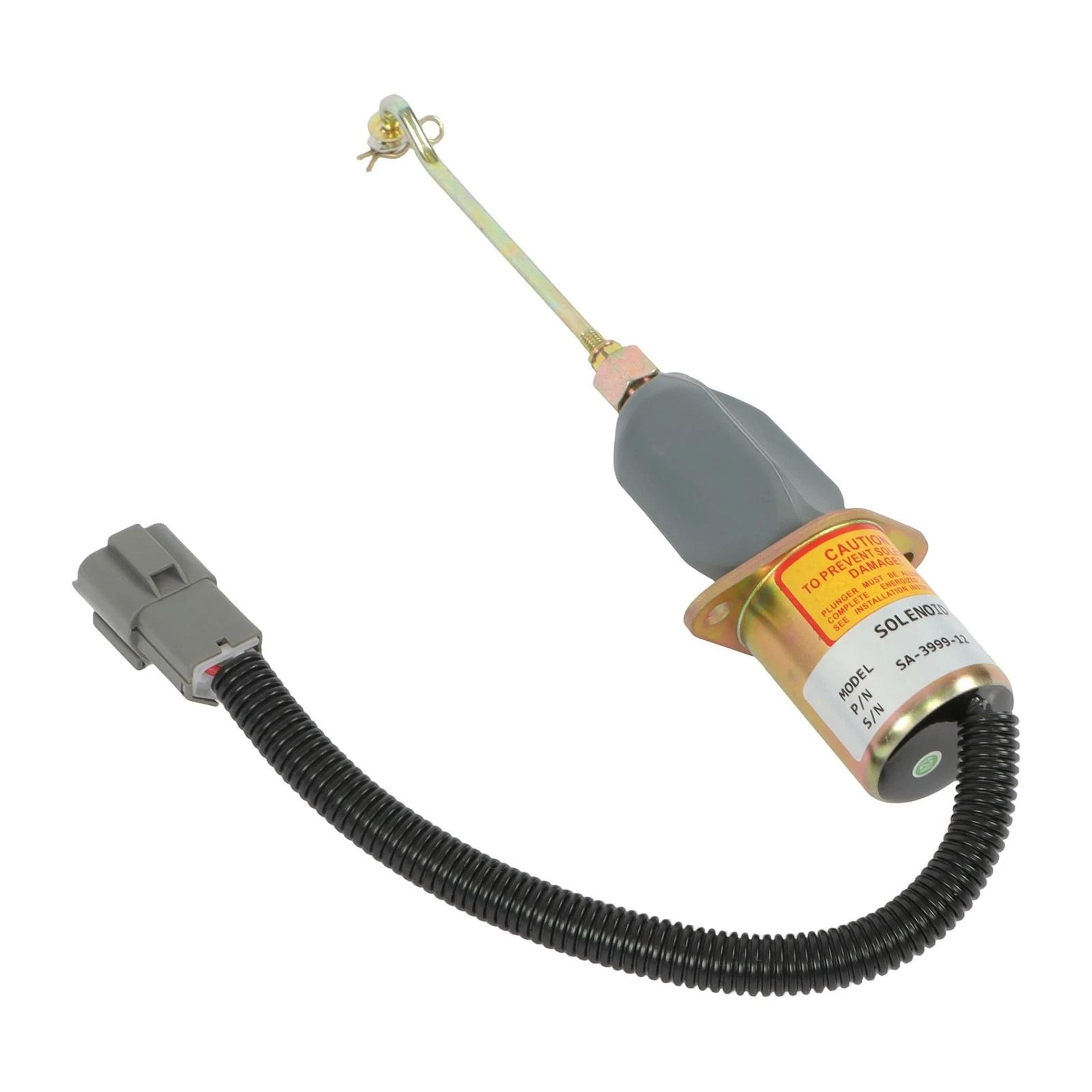 fuel shut off stop solenoid for cummins mitsubishi
