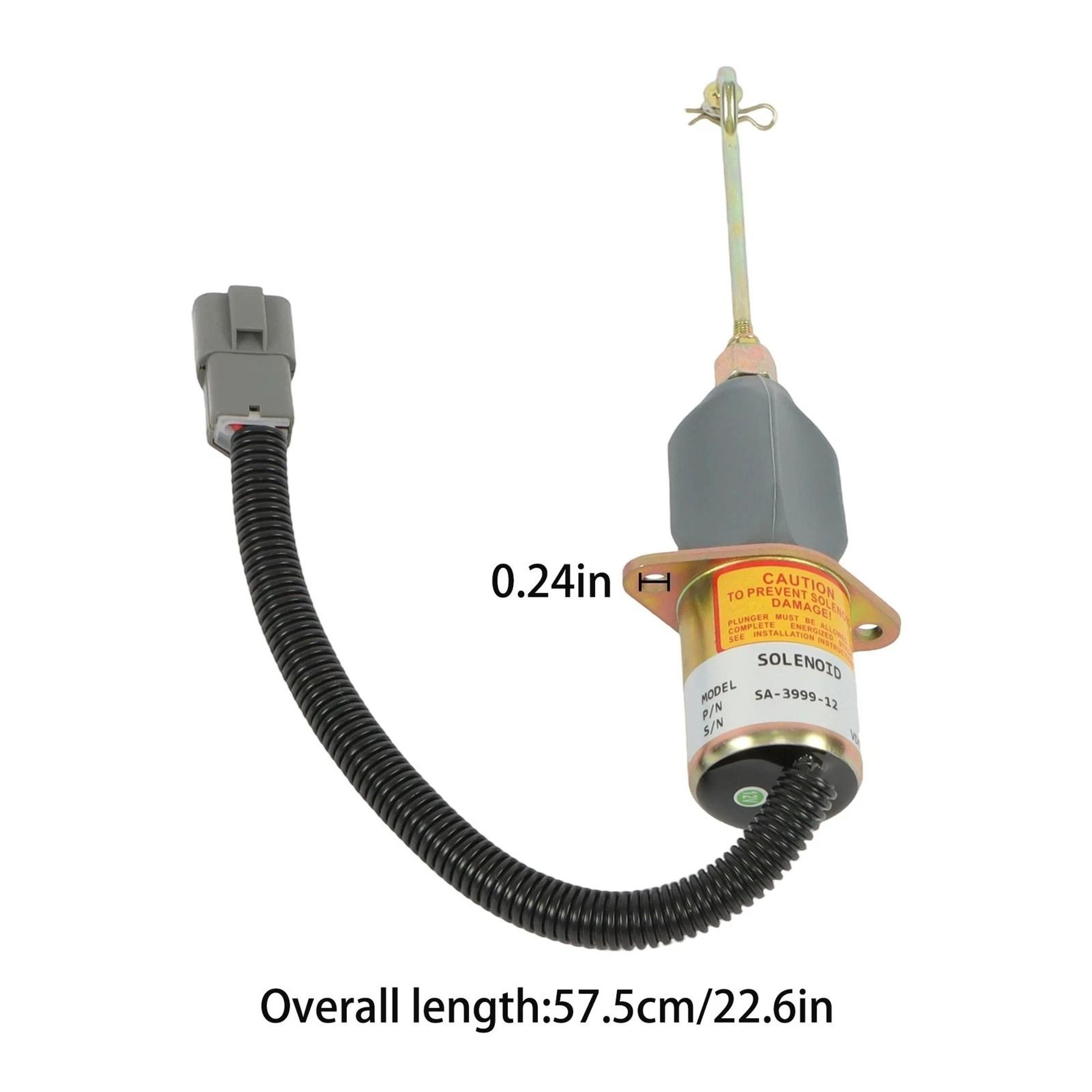 Fuel Shut Off Stop Solenoid For Cummins Mitsubishi 9