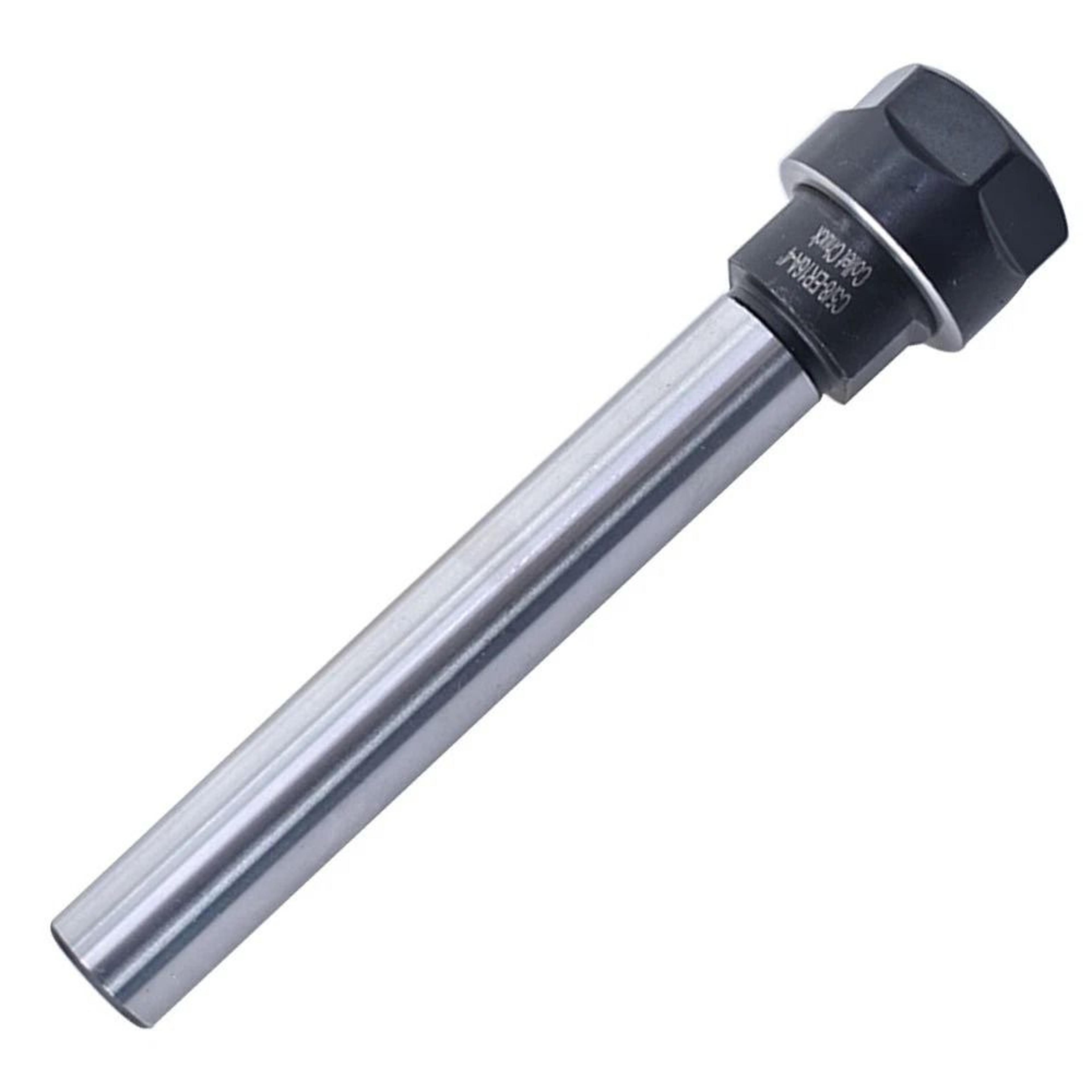 collet chuck with straight shank tool holder
