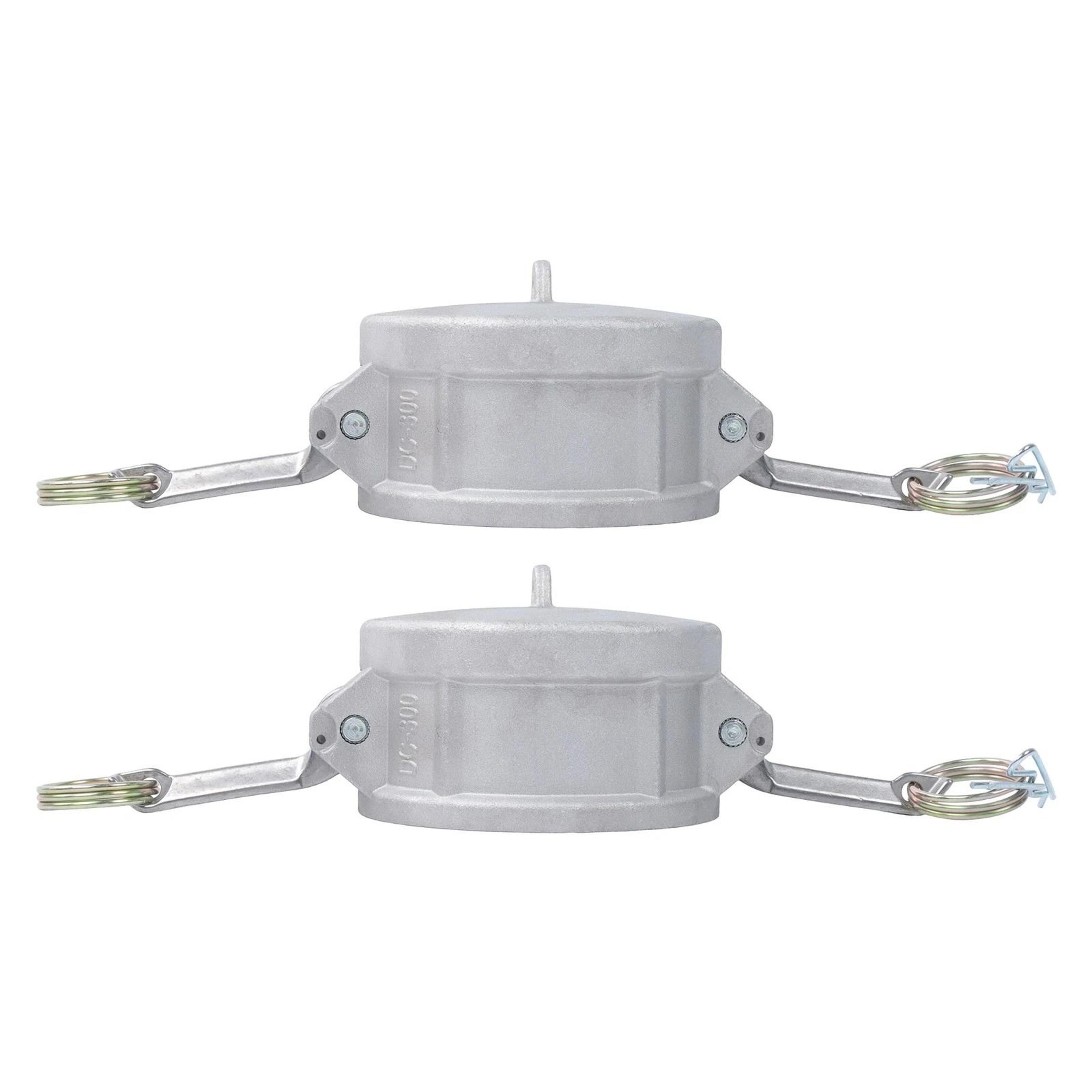 Aluminum Type DC Female Camlock Dust Cap Hose Fitting 10