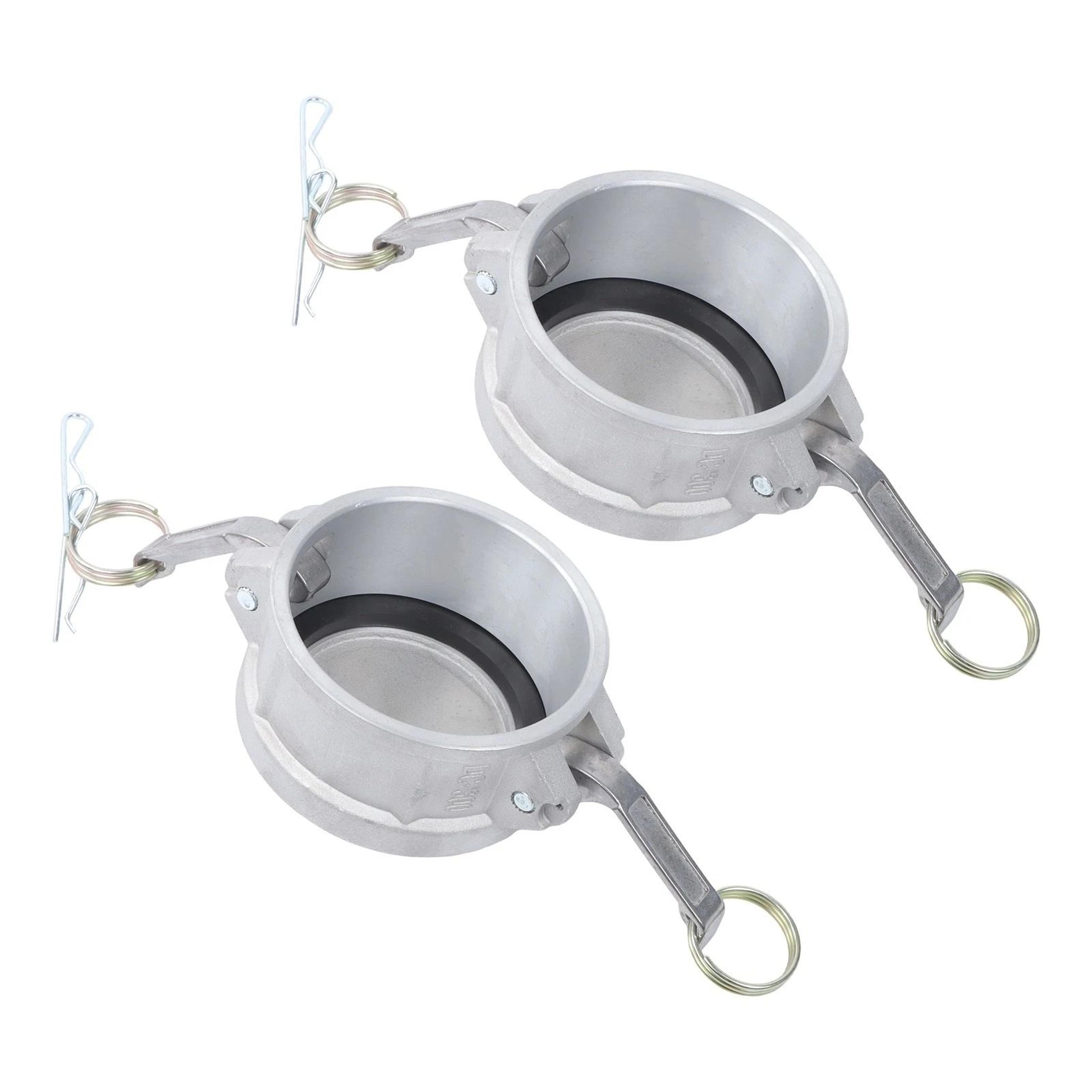 Aluminum Type DC Female Camlock Dust Cap Hose Fitting 13