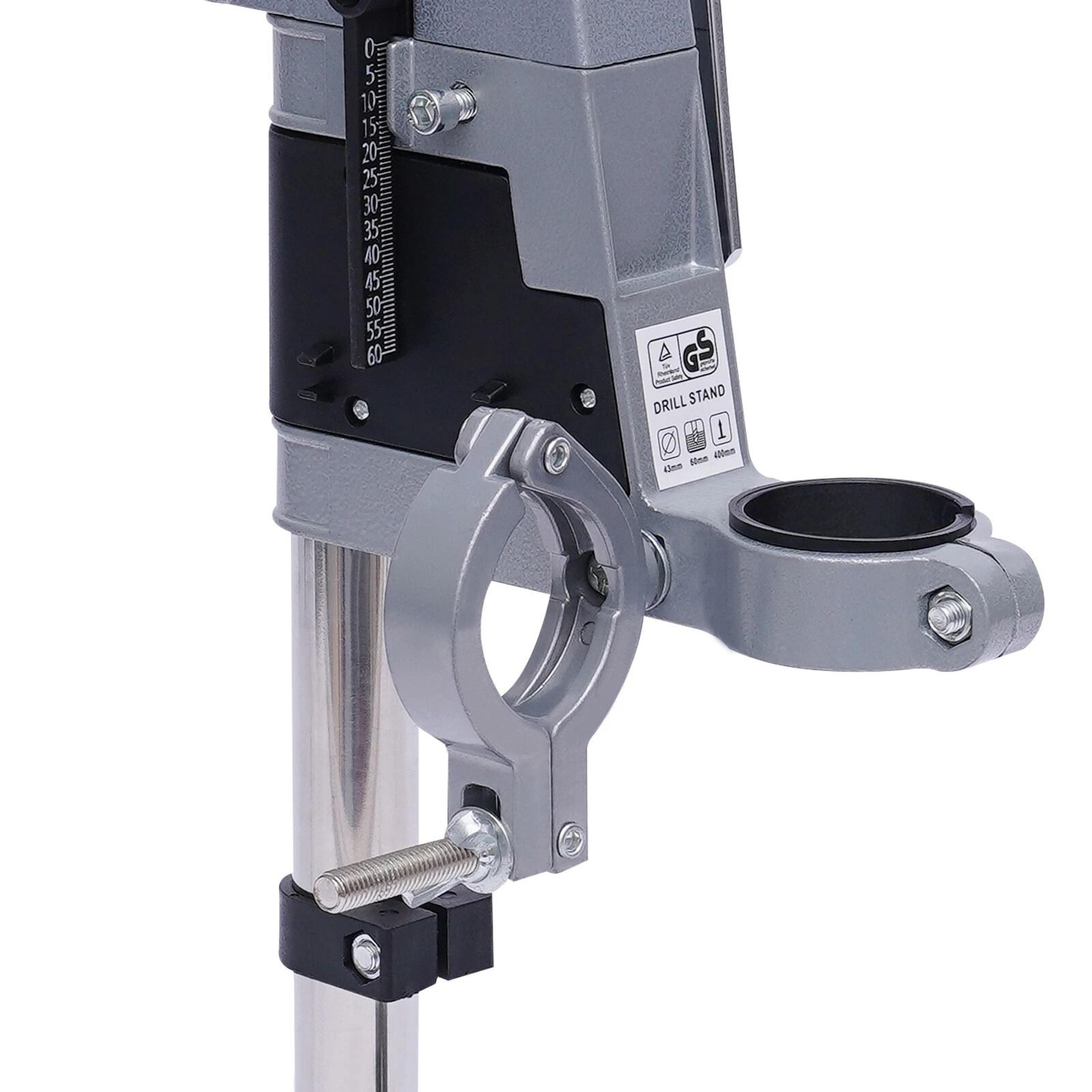Portable Drill Press Stand With Adjustable Bench Clamp Hand Drill Holder 2