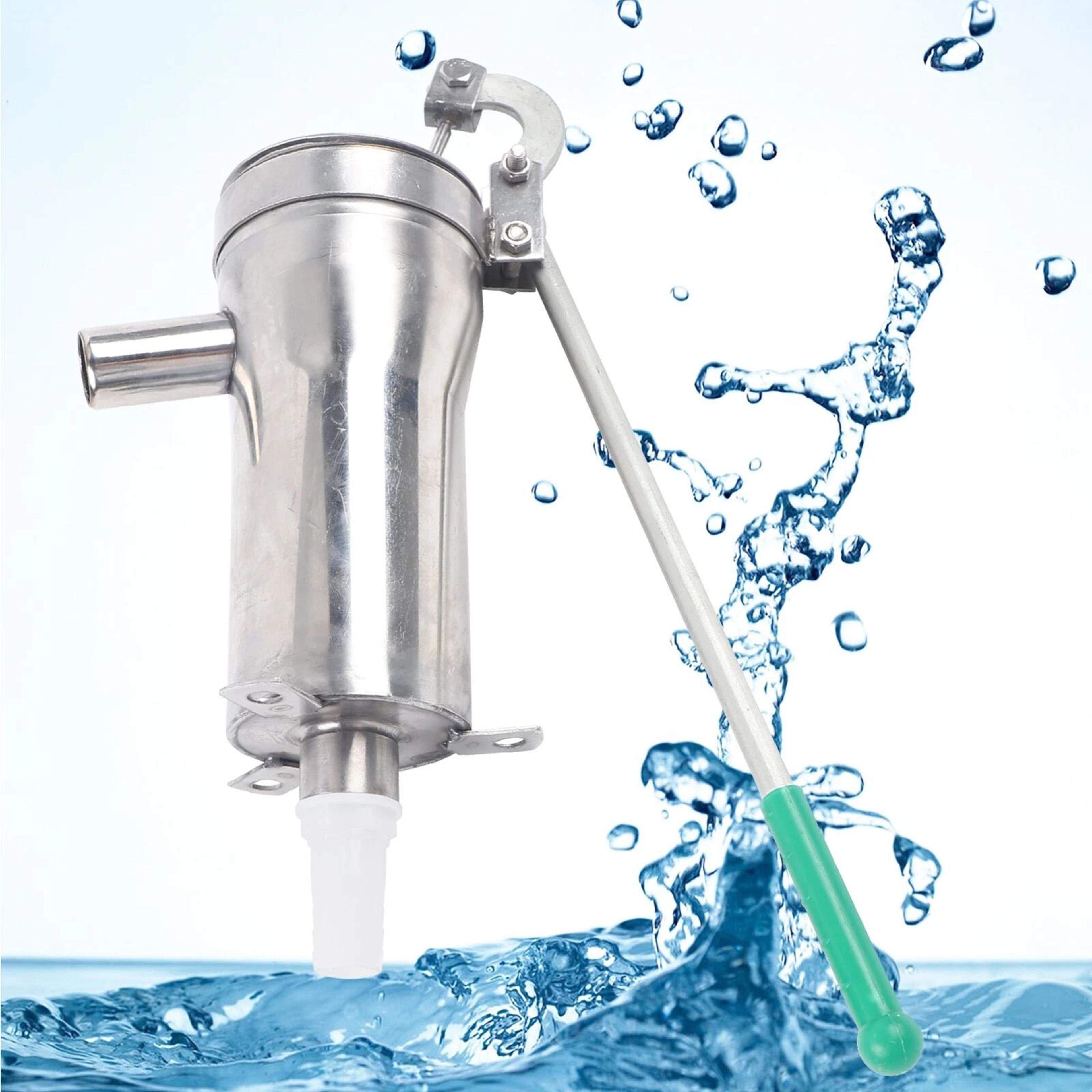 Heavy Duty Stainless Steel Well Pump With Ergonomic Handle For Easy Water Access 12