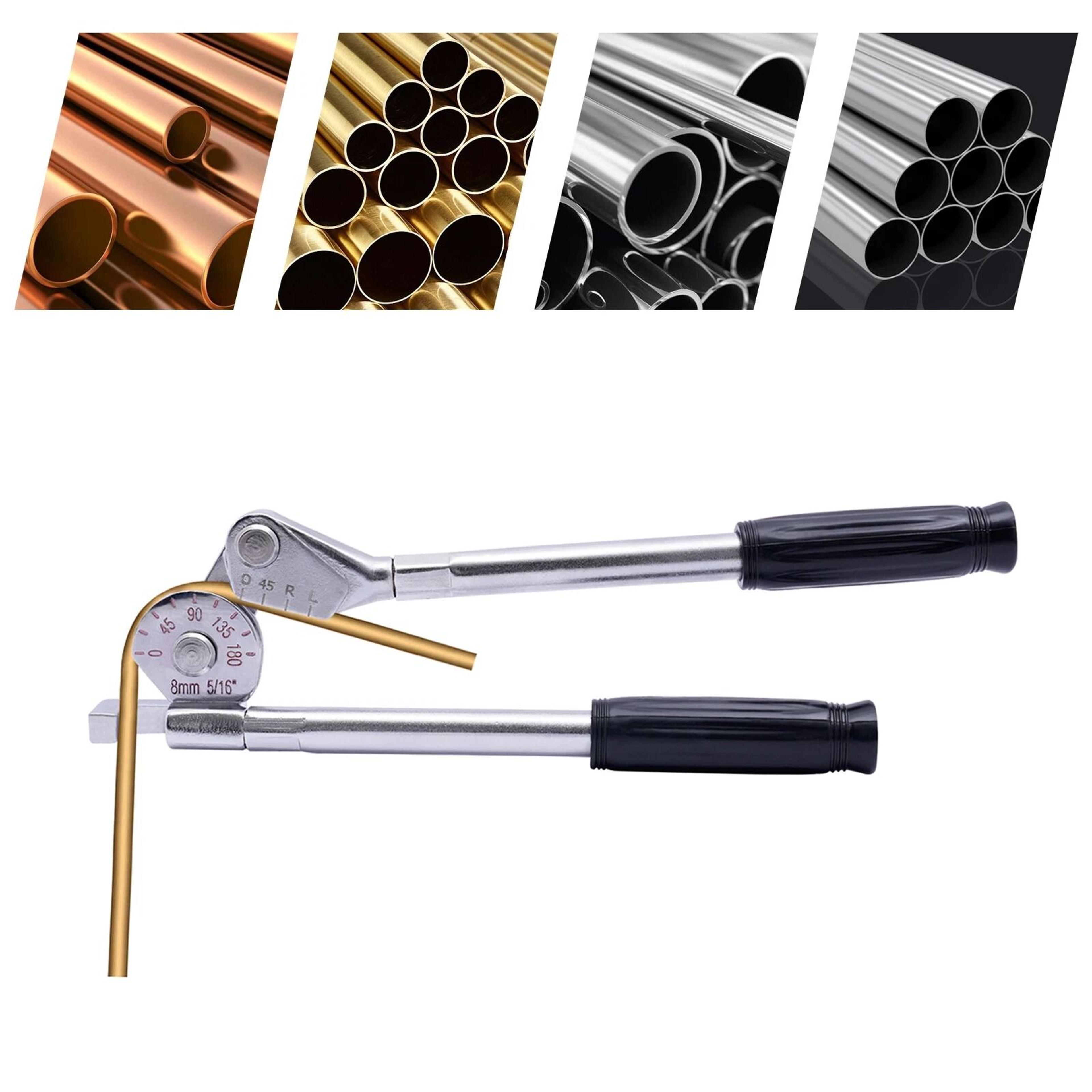 Premium Pipe Bender Heavy Duty Manual Pipe Bending Tool For Copper Aluminum  Steel Tubes 2