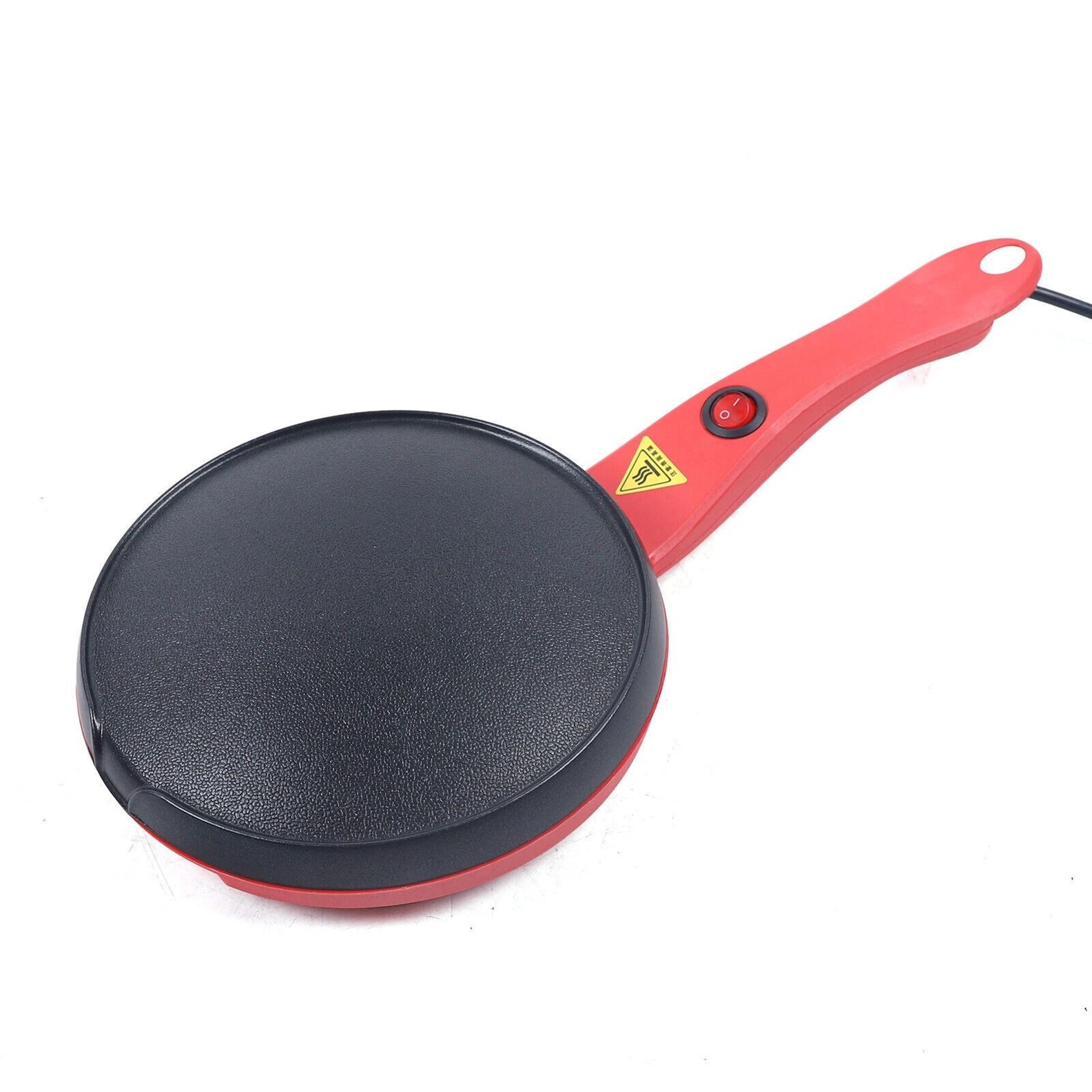 premium electric crepe maker & non stick pancake pan easy home griddle