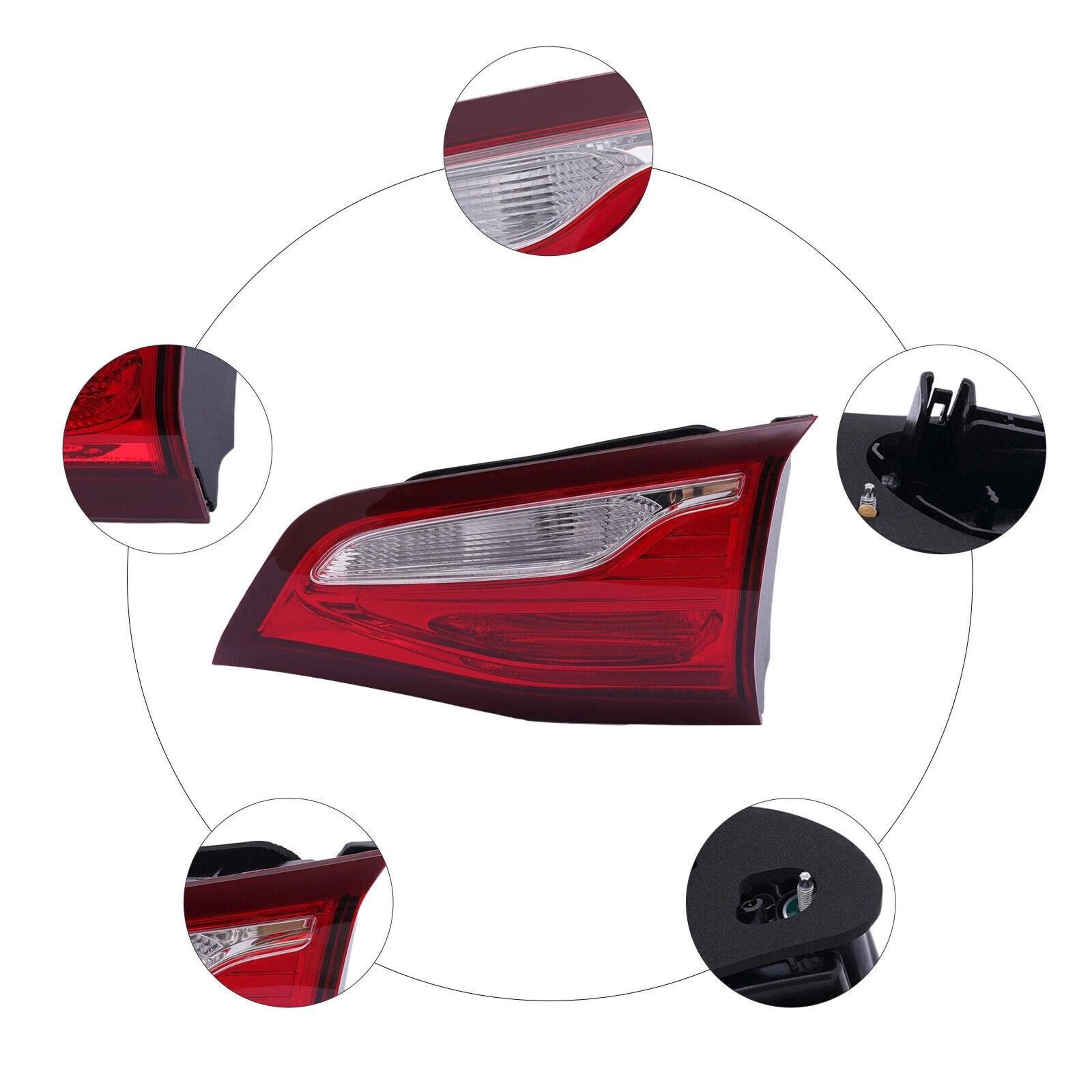 Premium Rear Right Halogen Tail Light Assembly For Chevy Equinox Direct Replacement 6