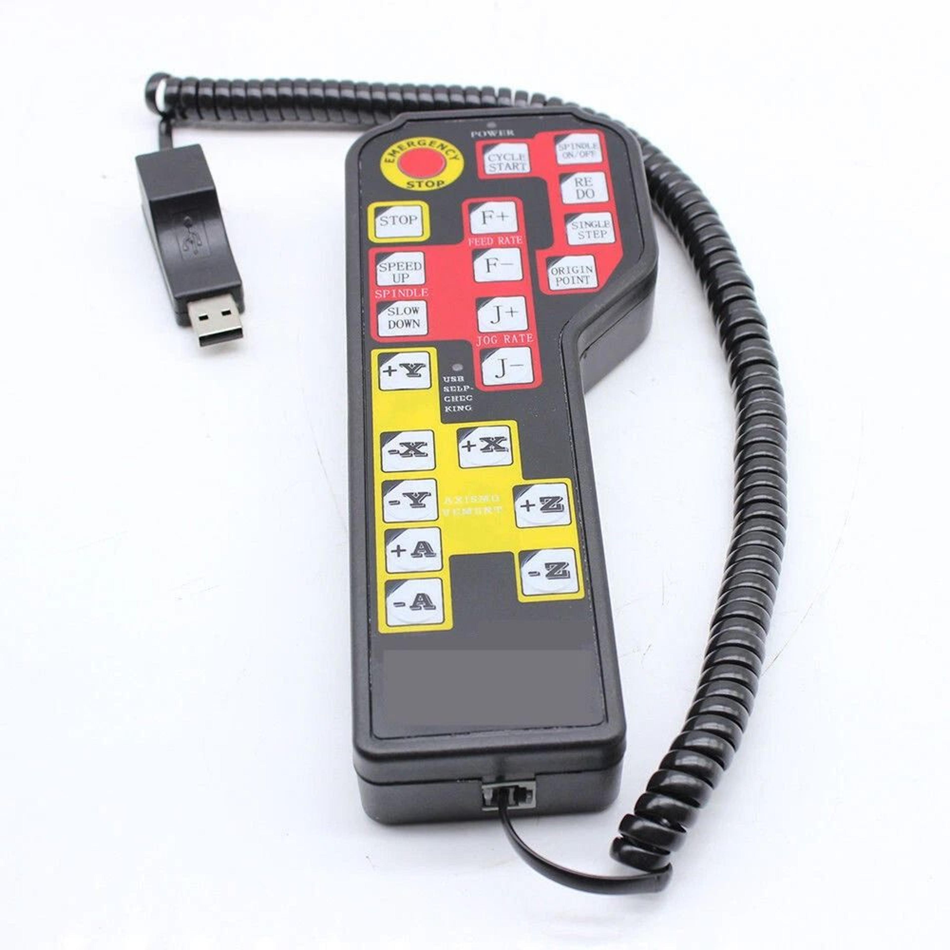 industrial 4 axis mach3 cnc controller remote for engraving machines usb
