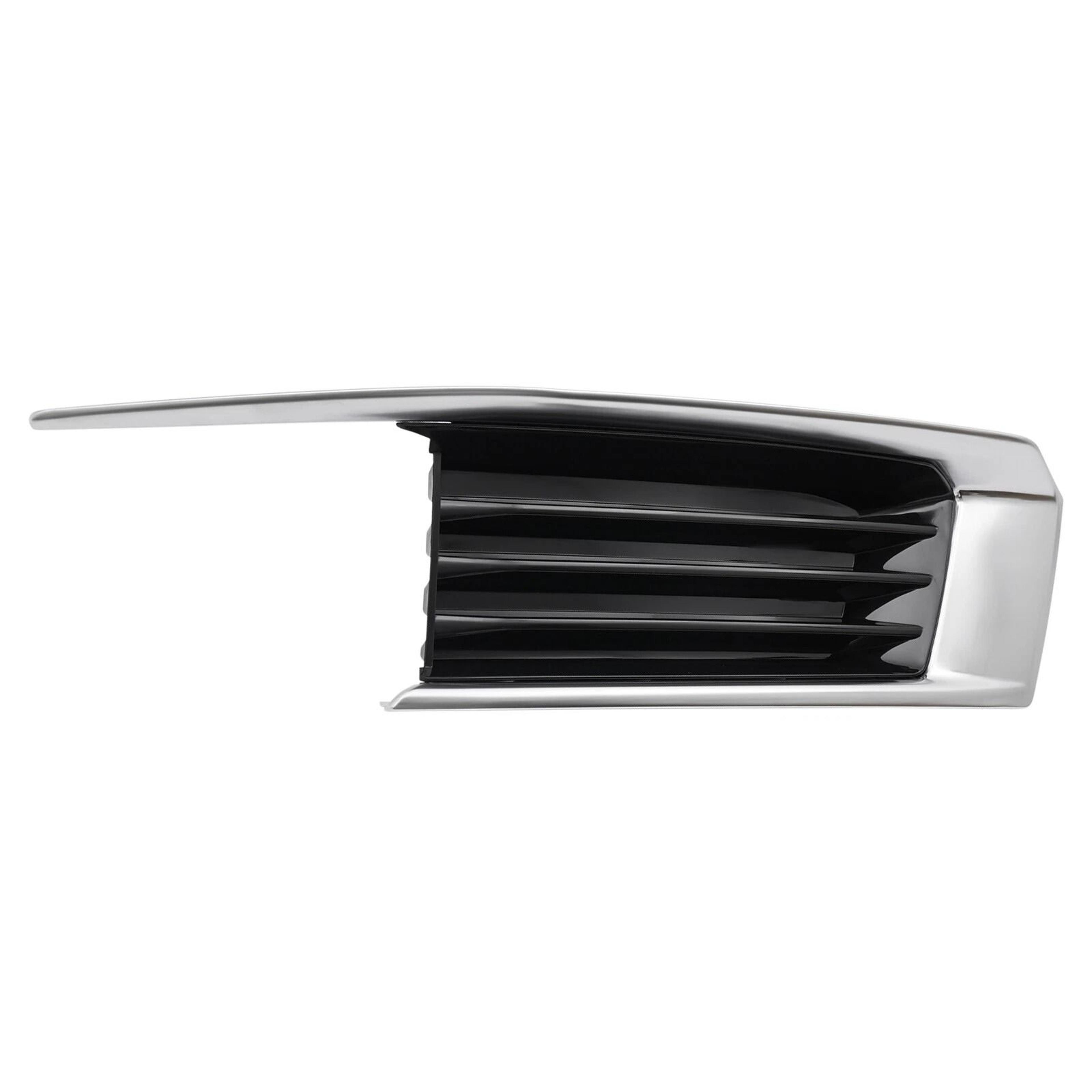 Premium Front Bumper Grille Cover Left Cadillac XTS Fog Light Cover Chrome Replacement 4