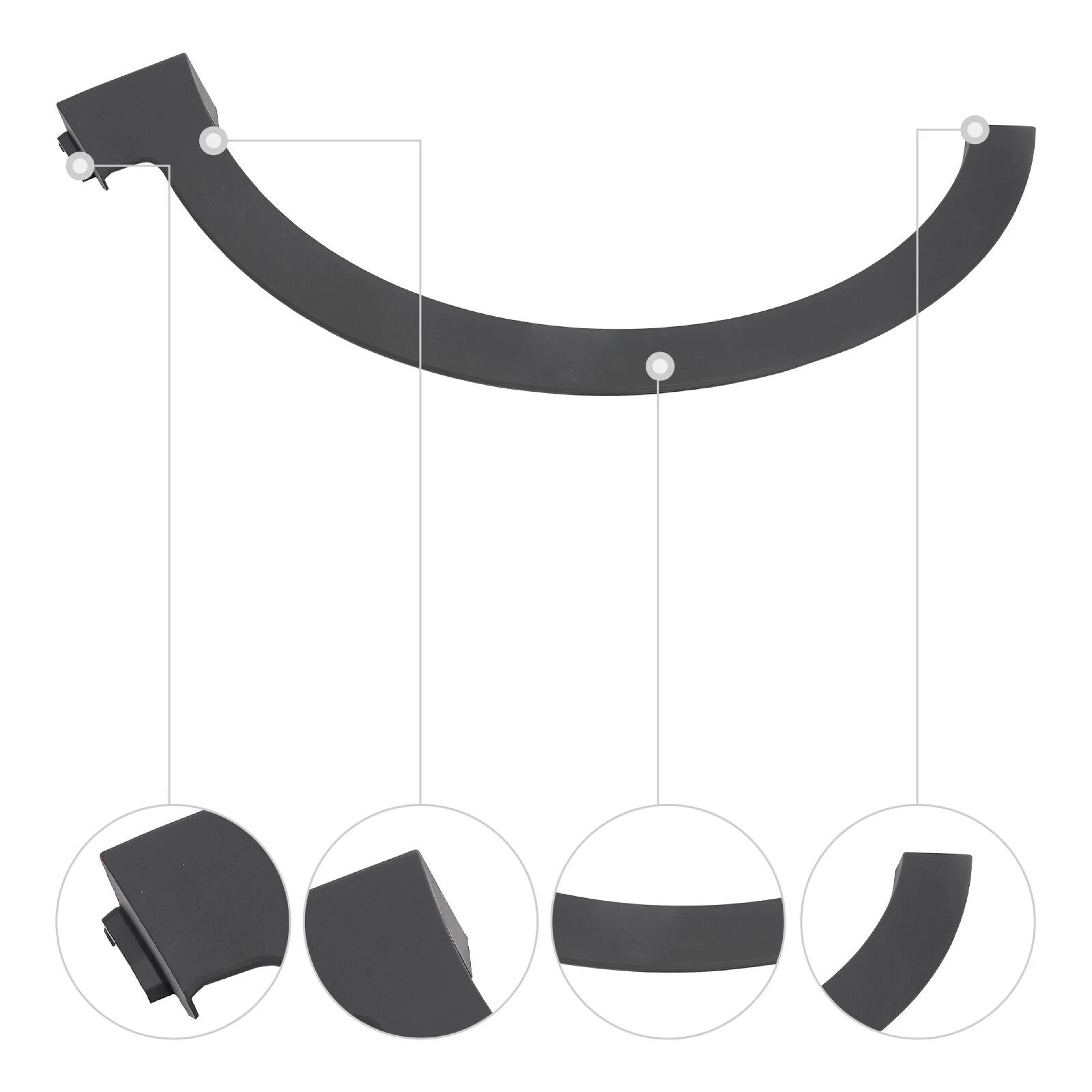 Premium Front Passenger Right Fender Trim For Hyundai Santa Fe Sport Durable Replacement 10