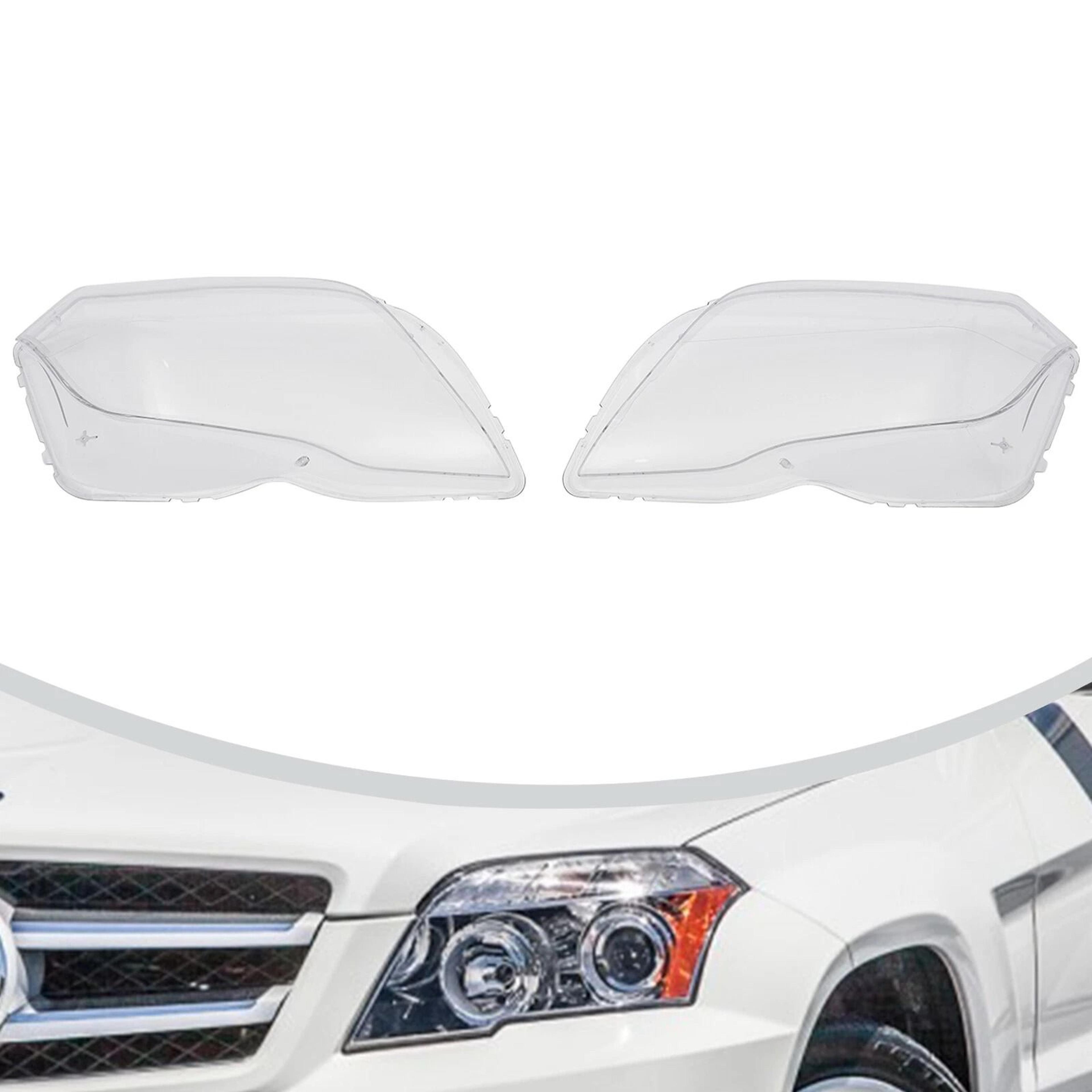 premium replacement mercedes glk headlight lens cover