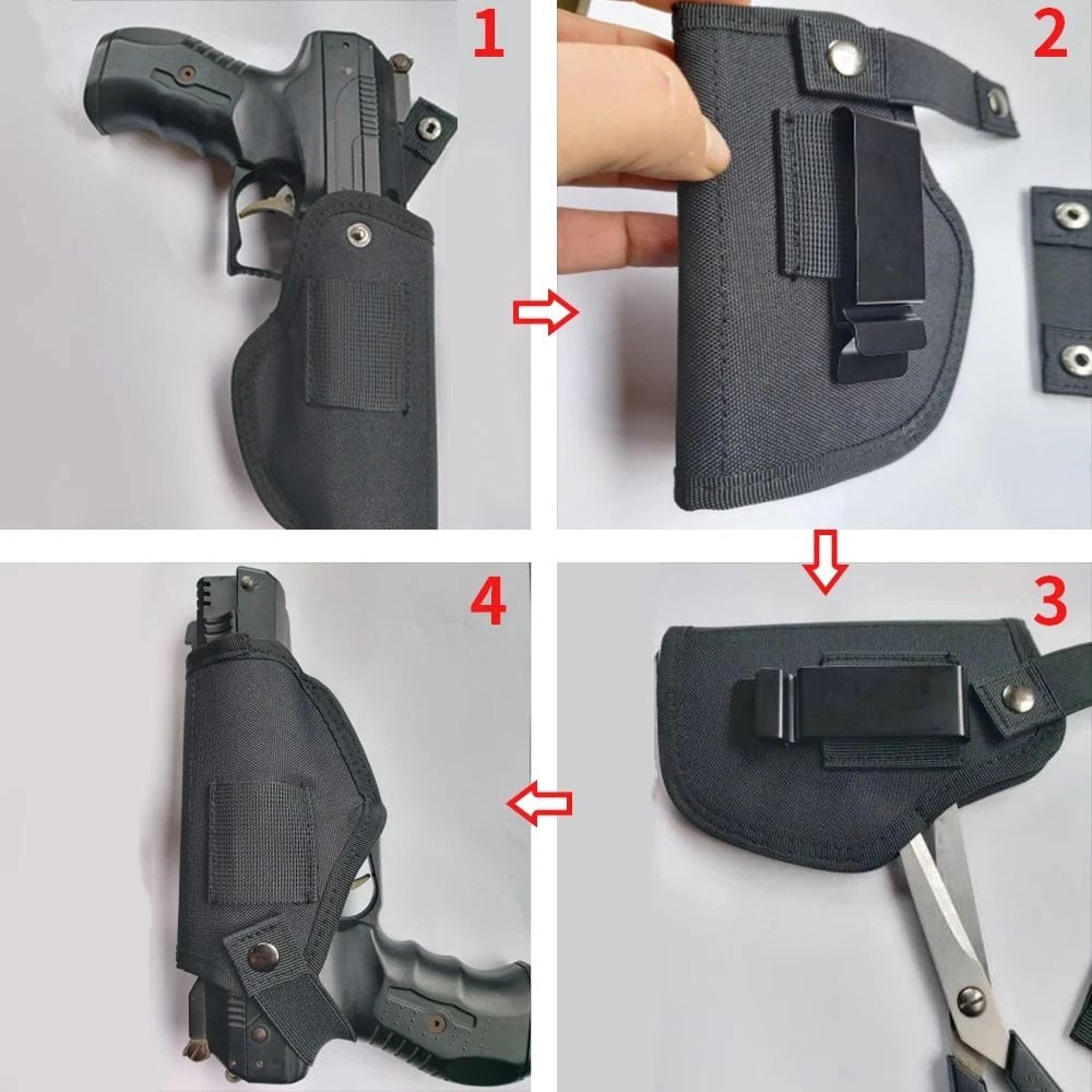 Universal Concealed Carry Holster For Pistols IWB OWB Tactical Waistband Gun Holster 9