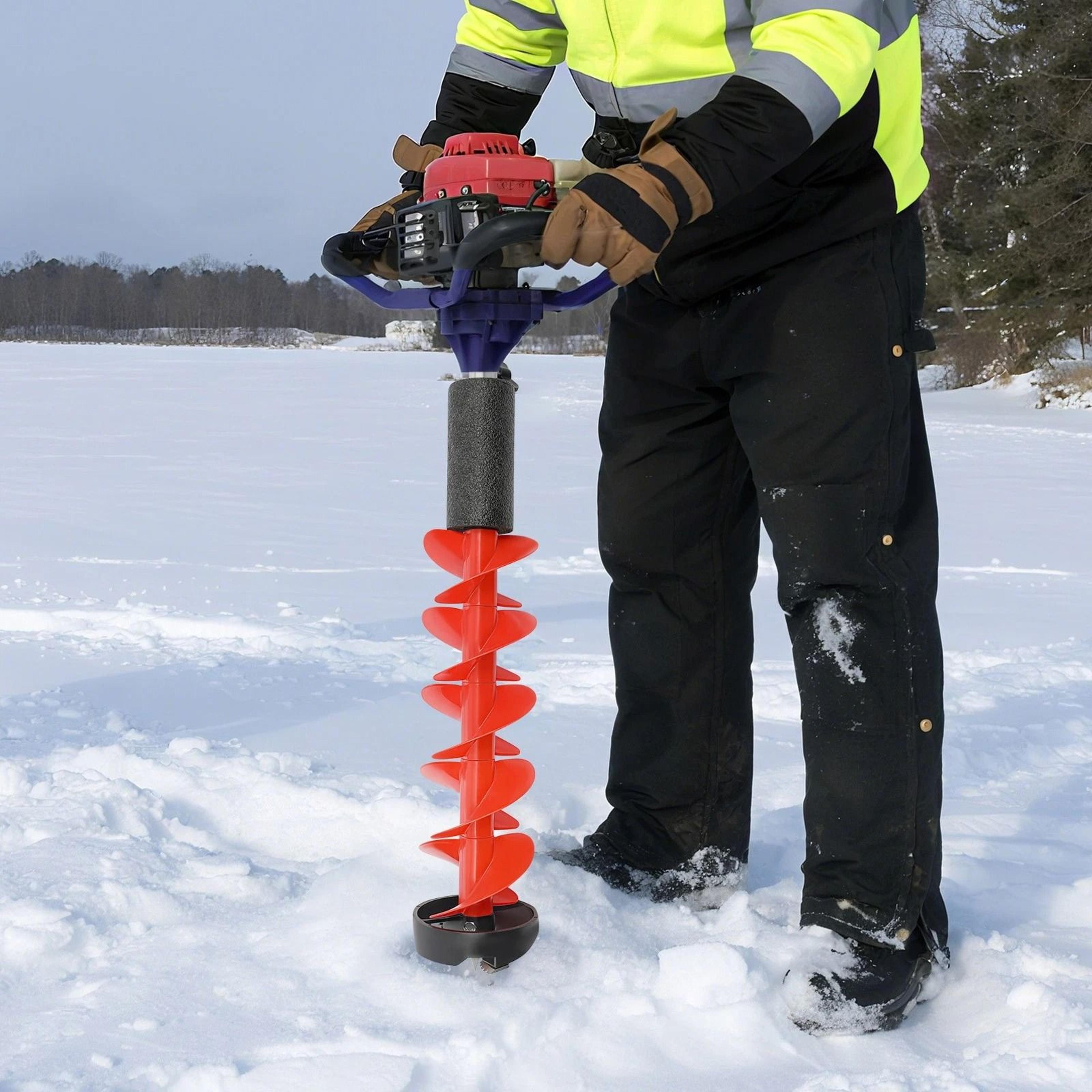 premium ice fishing drill auger bit | ice fishing auger replacement part for electric & hand drill