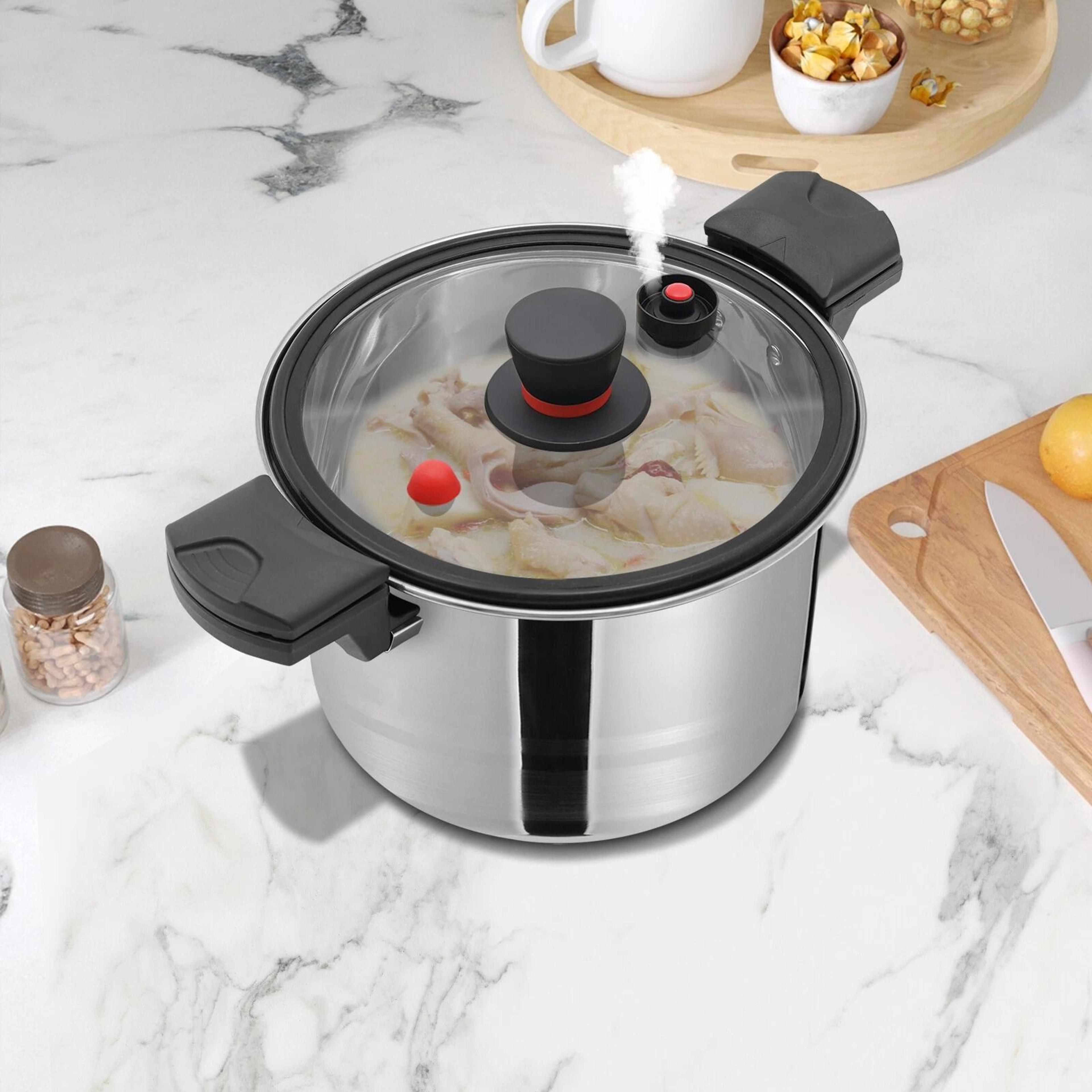premium stainless steel pressure pot cooker durable stovetop kitchen pressure pot